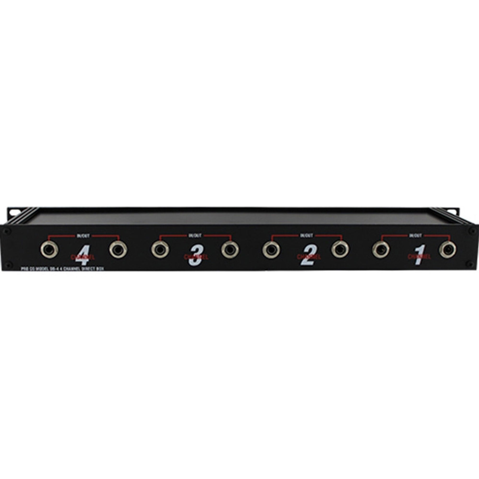 RapcoHorizon Pro Co DB4A 4-Channel Rackmount Direct Box