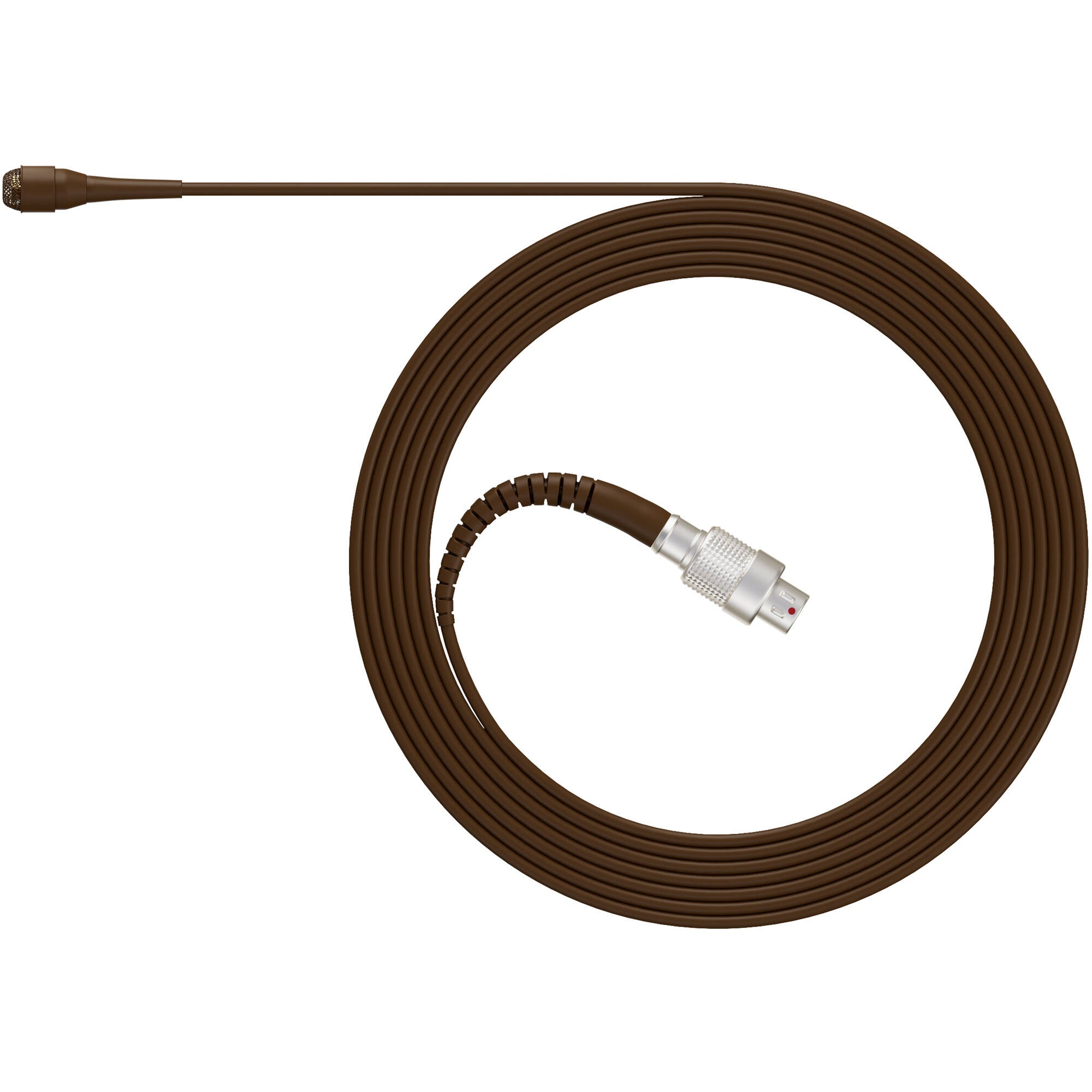 DPA 4061 CORE+ Low-Sensitivity Omni Lavalier Microphone with 3-Pin LEMO Adapter (Brown)
