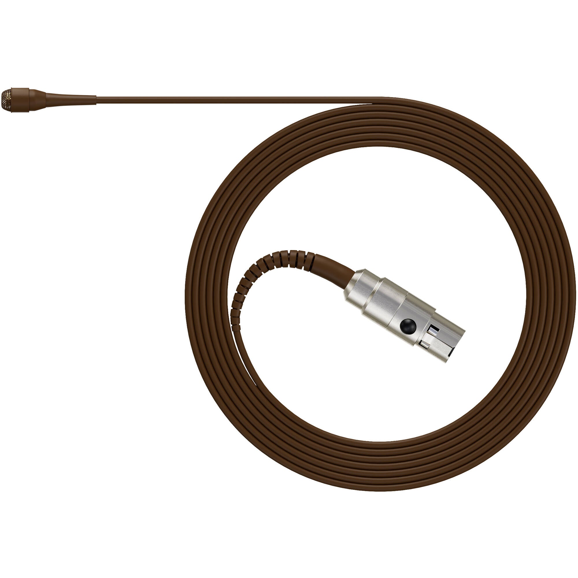 DPA 4061 CORE+ Low-Sensitivity Omni Lavalier Microphone with TA4F Adapter (Brown)