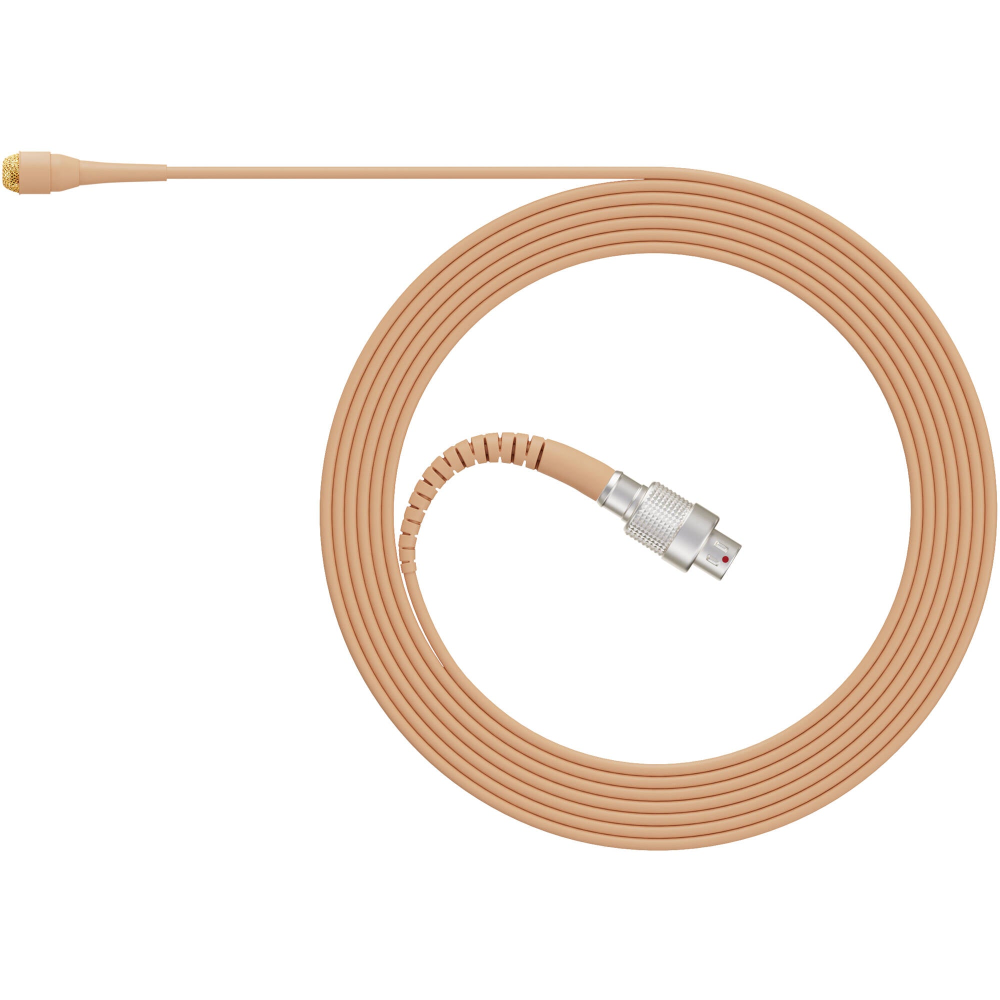 DPA 4061 CORE+ Low-Sensitivity Omni Lavalier Microphone with 3-Pin LEMO Adapter (Beige)