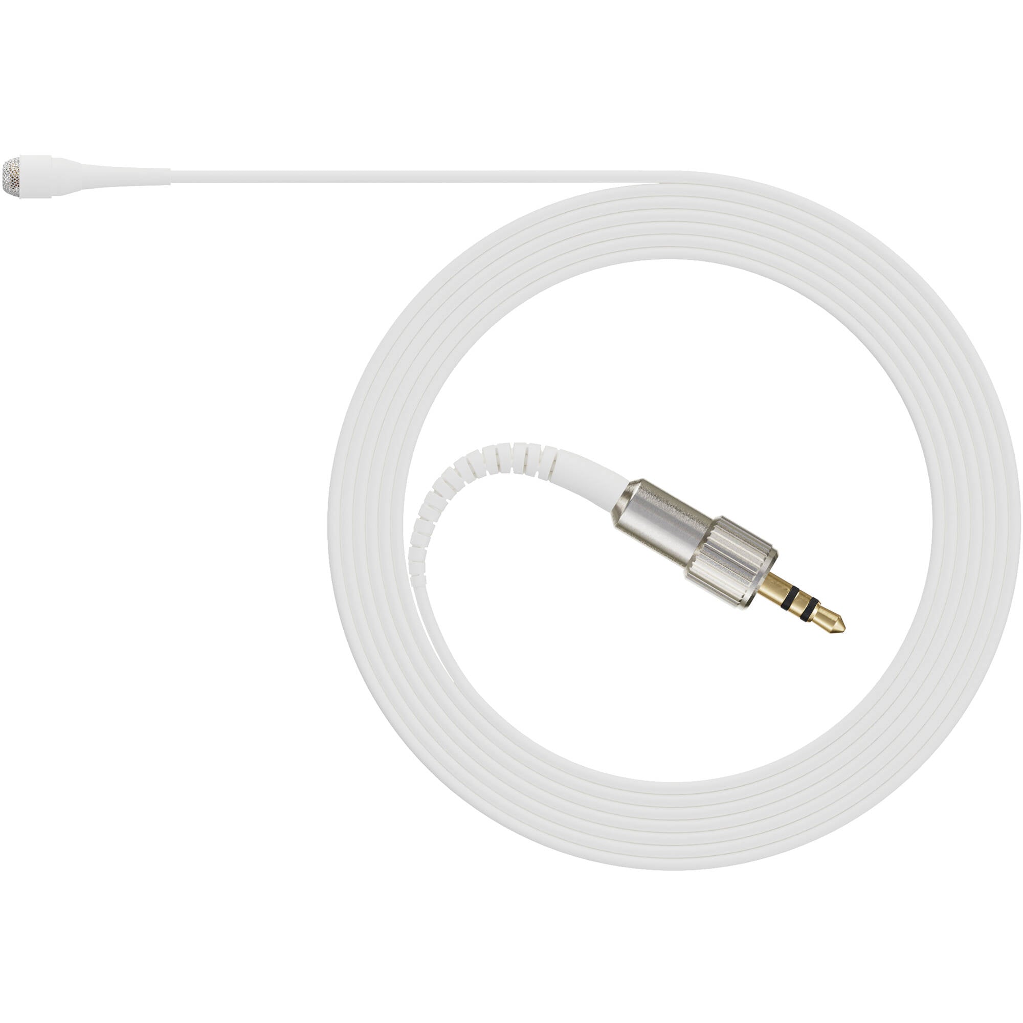 DPA 4061 CORE+ Low-Sensitivity Omni Lavalier Microphone with Locking 3.5mm Adapter (White)