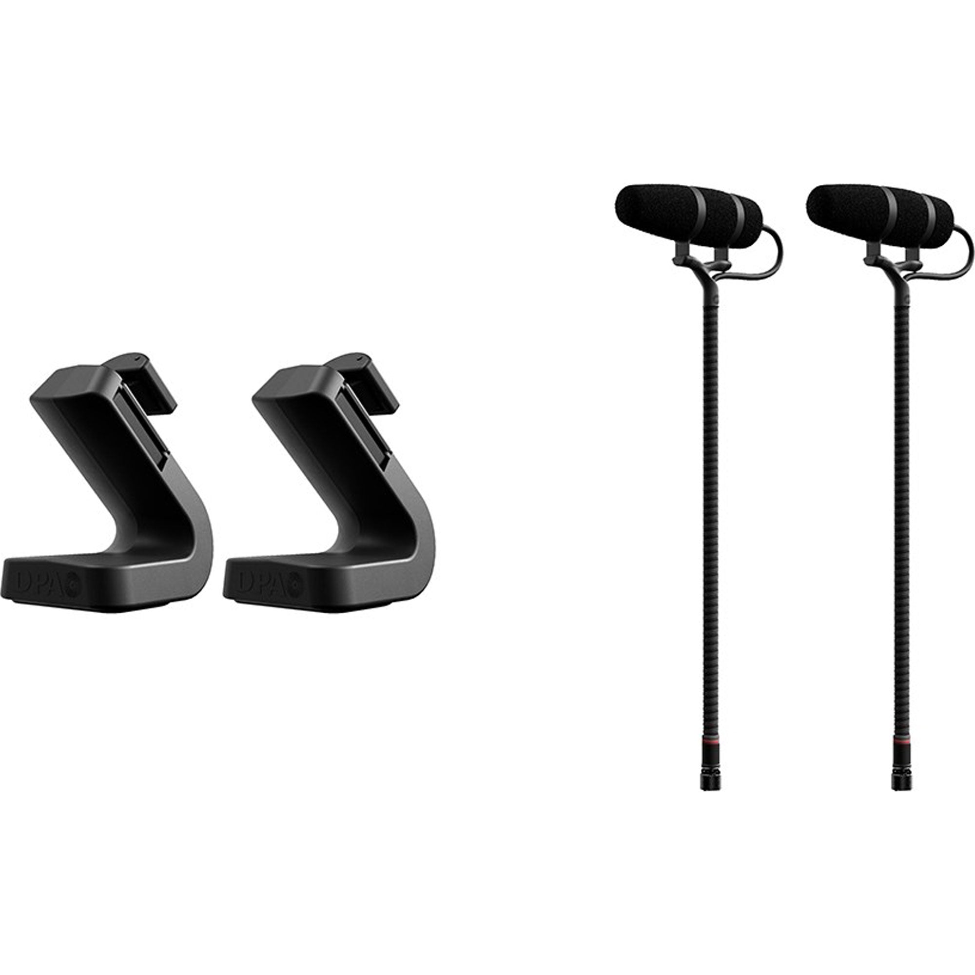 DPA 4099 CORE+ Supercardioid Instrument 2 Microphones Stereo System Kit for Piano (Loud SPL)