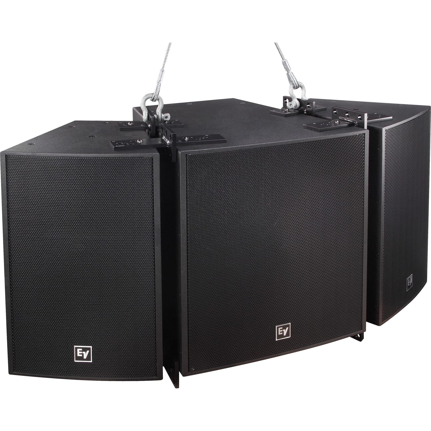 Electro-Voice EVF-1122D 12" 2-Way Full-Range Semi-Outdoor Speaker (PI-Finish, Black, 90 x 40°)
