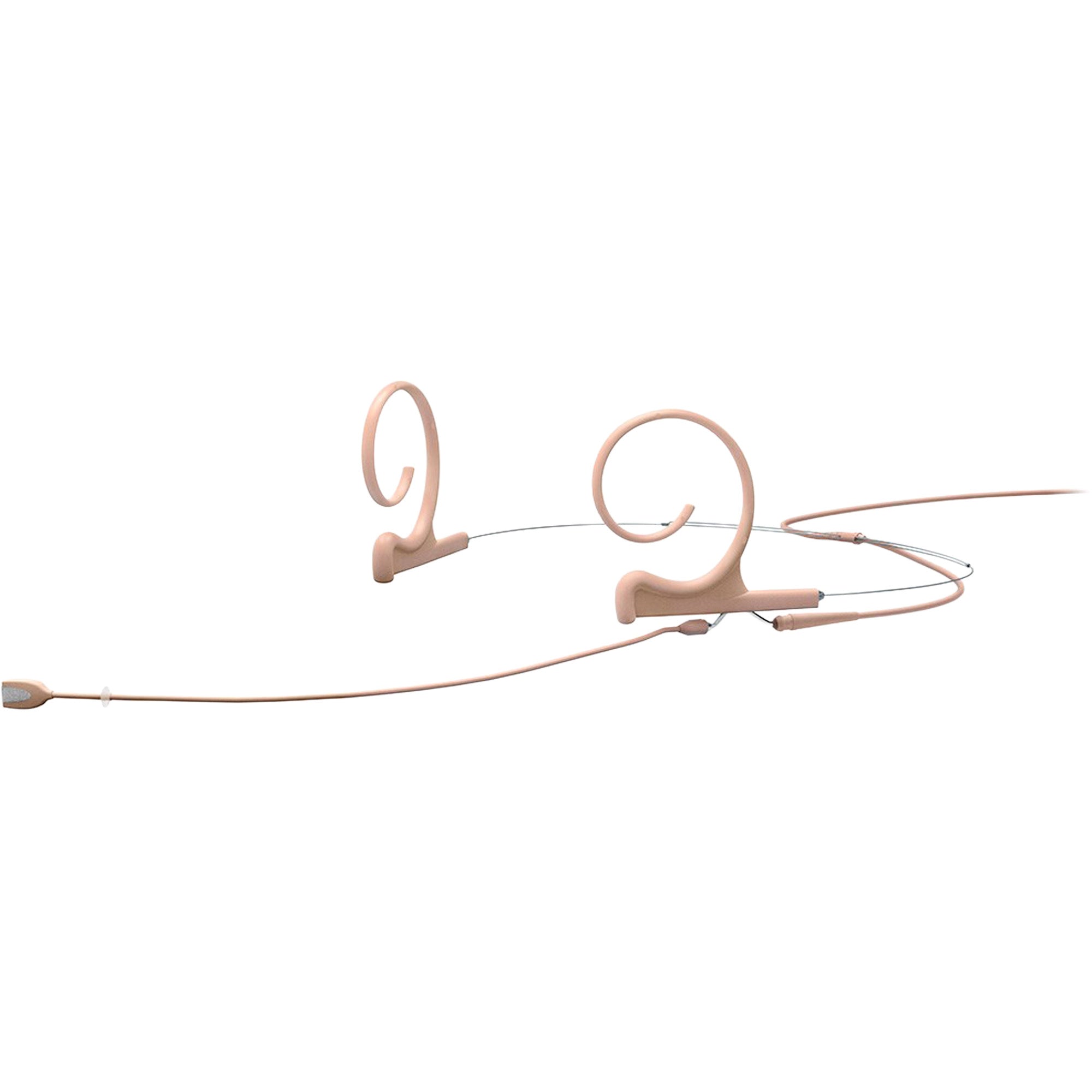 DPA 4166 CORE+ Slim Omni Flex Headset Microphone with 110mm Boom and TA4F Adapter (Beige)