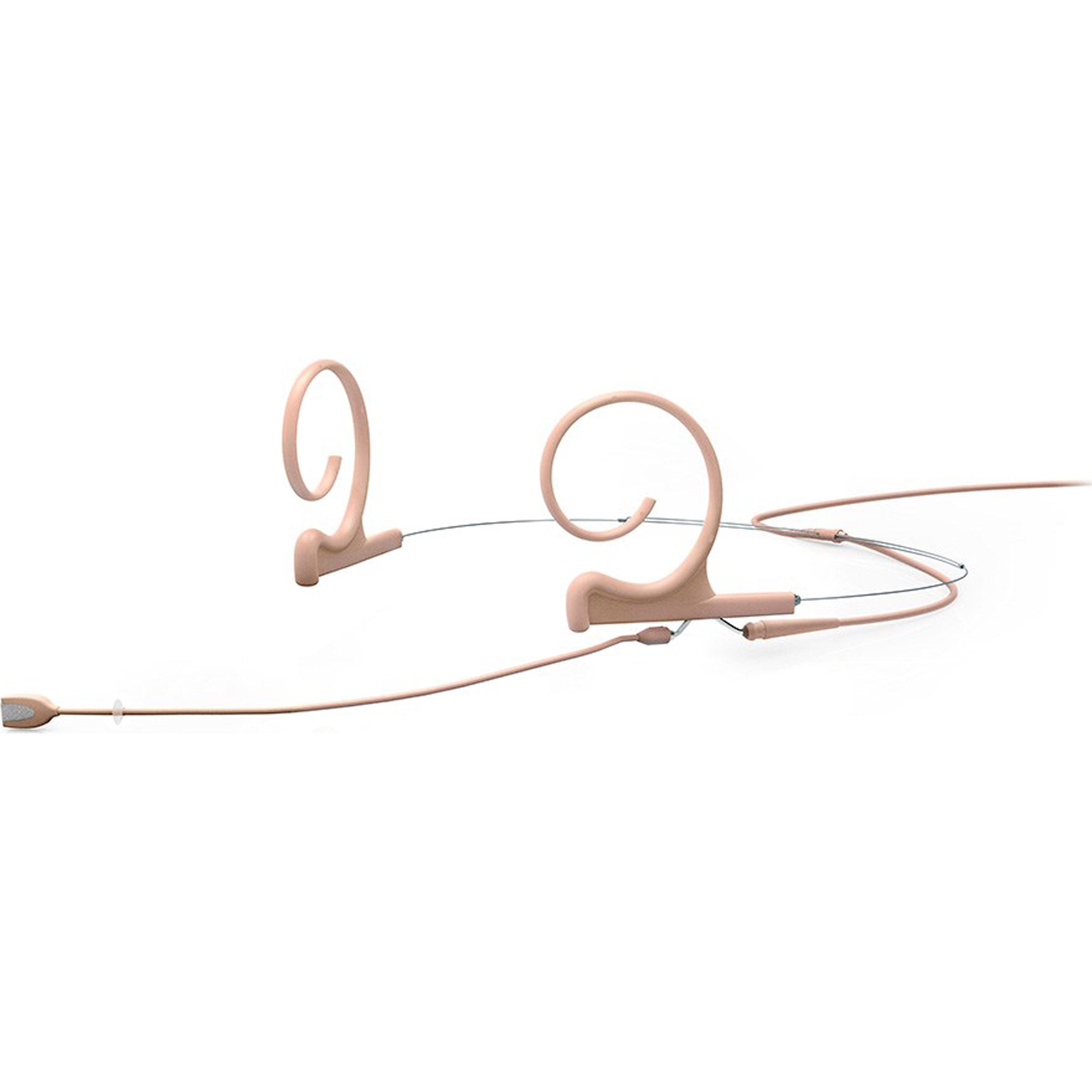 DPA 4166 CORE+ Slim Omni Flex Headset Microphone with 90mm Boom and MicroLock Connector (Beige)