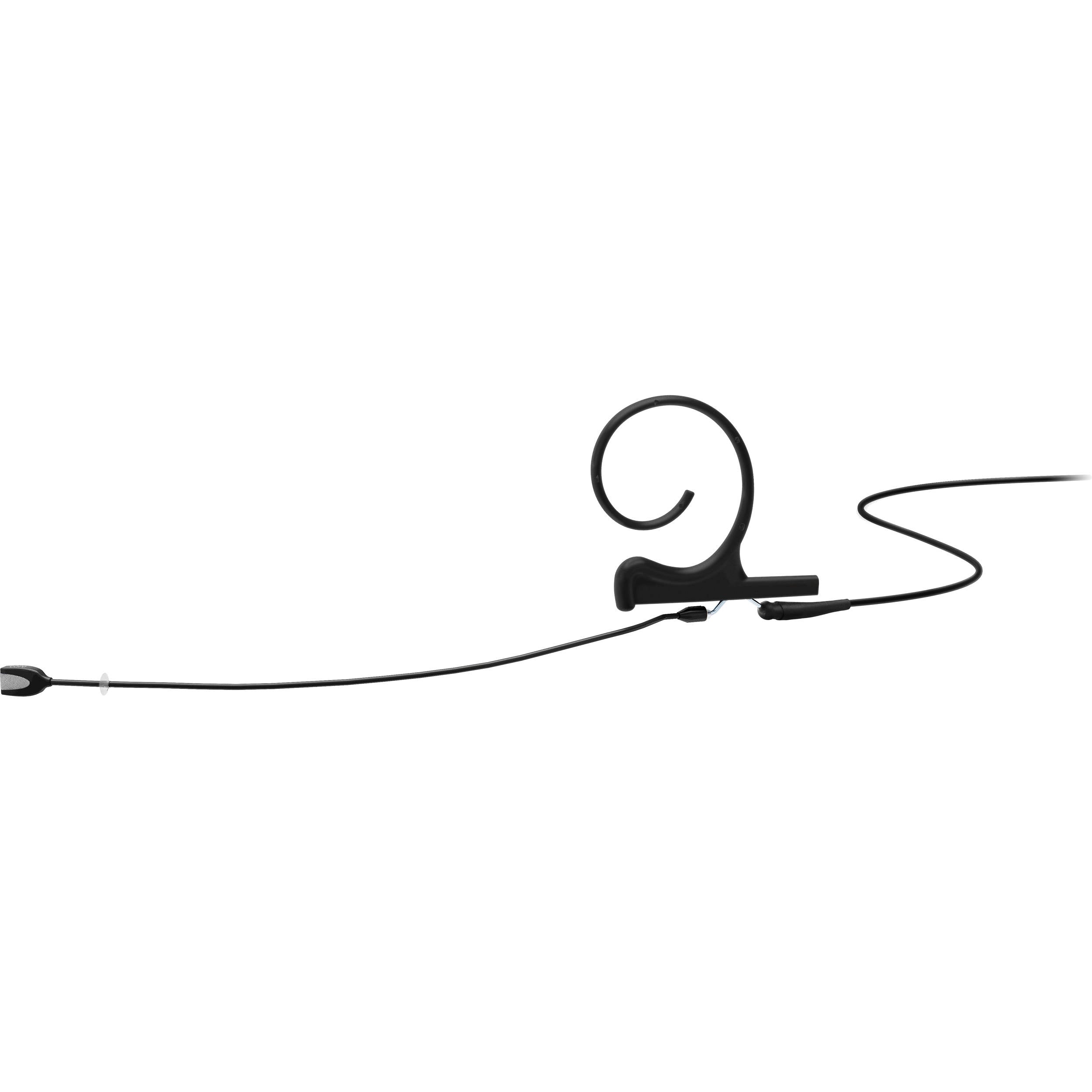 DPA 4188 CORE+ Slim Cardioid Flex Earset Microphone with 120mm Boom and 3-Pin LEMO Adapter (Black)
