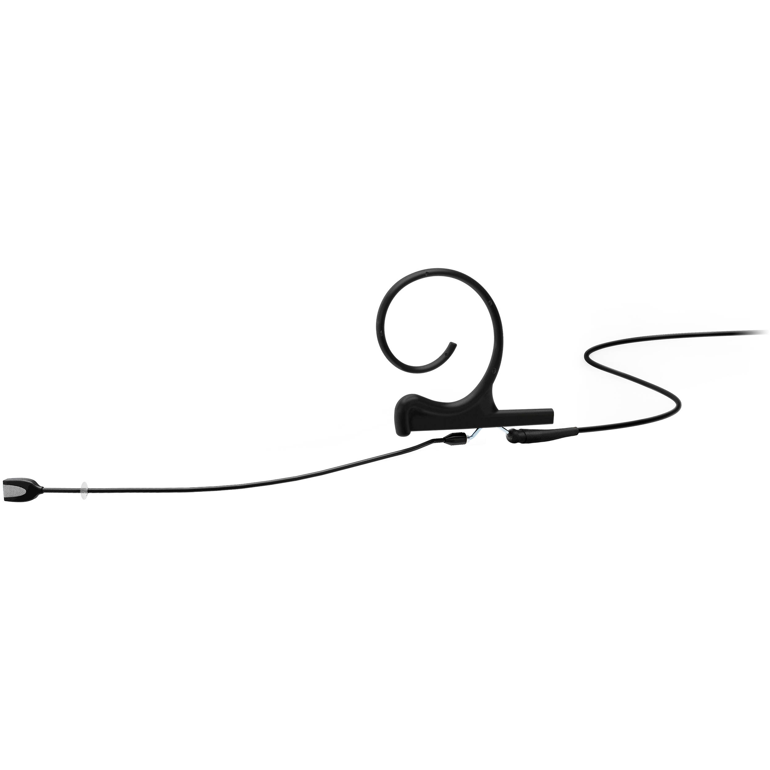 DPA 4188 CORE+ Slim Cardioid Flex Earset Microphone with 100mm Boom and MicroLock Connector (Black)