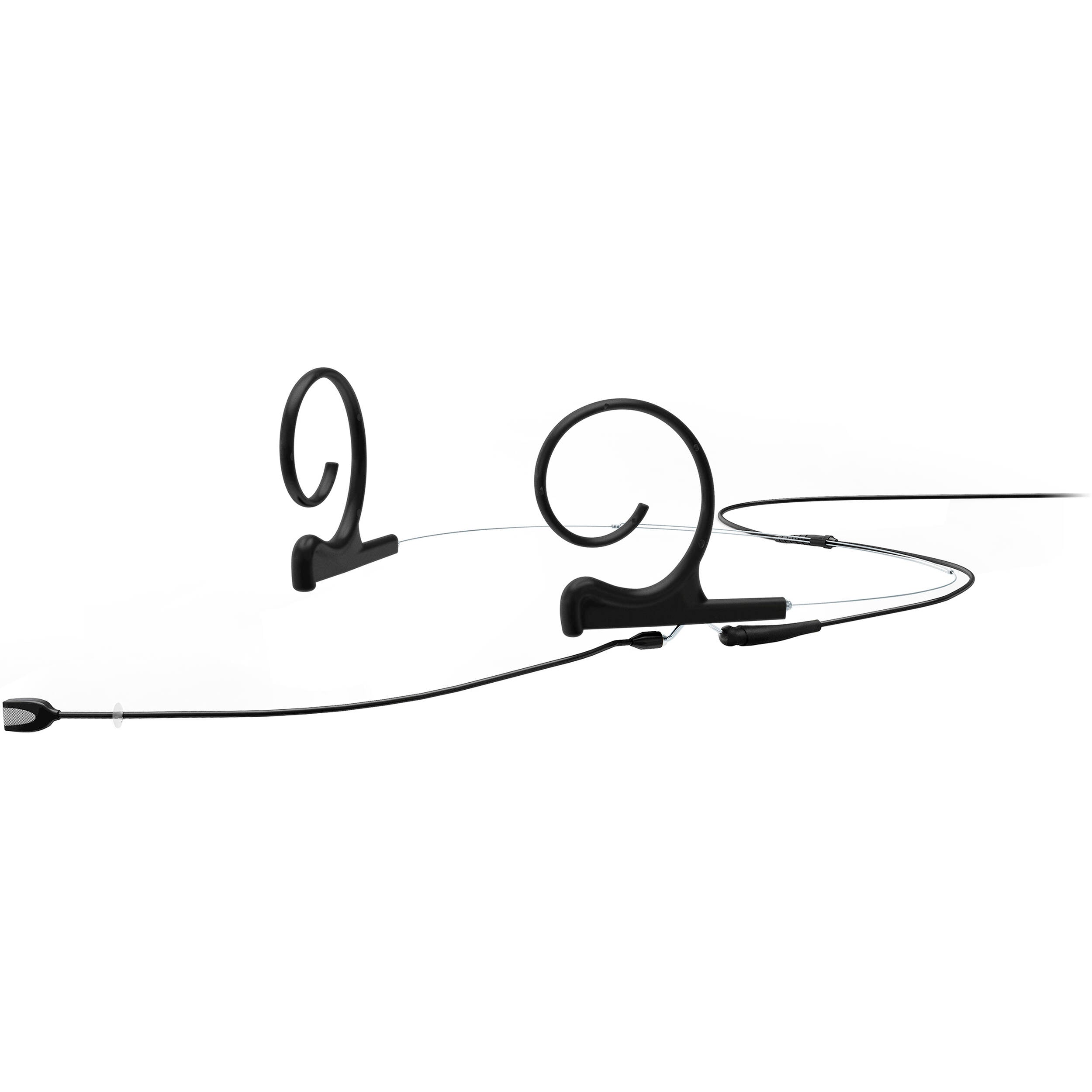 DPA 4188 CORE+ Slim Cardioid Flex Headset Microphone with 100mm Boom and MicroLock Connector (Black)