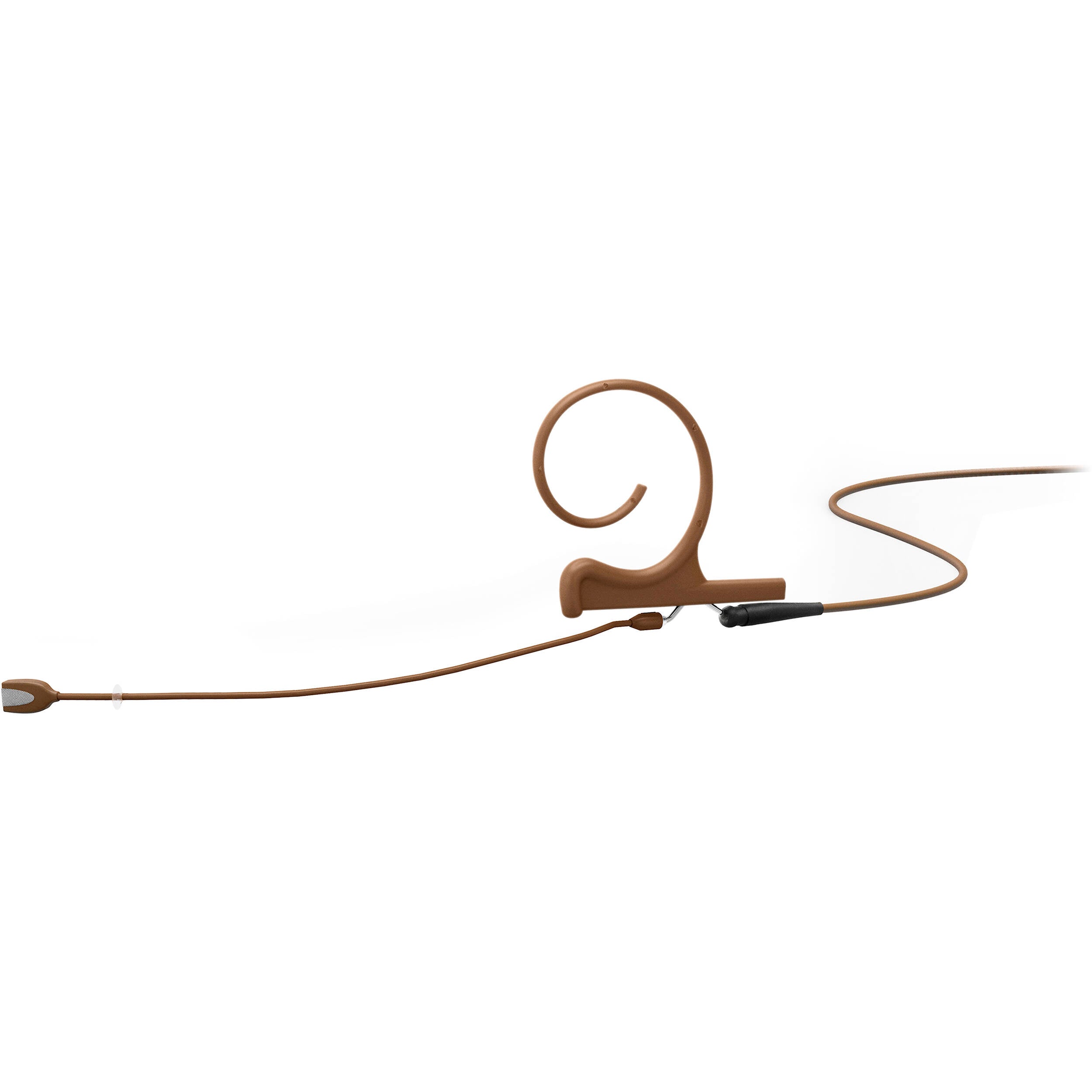 DPA 4188 CORE+ Slim Cardioid Flex Earset Microphone with 100mm Boom and MicroLock Connector (Brown) Image 1