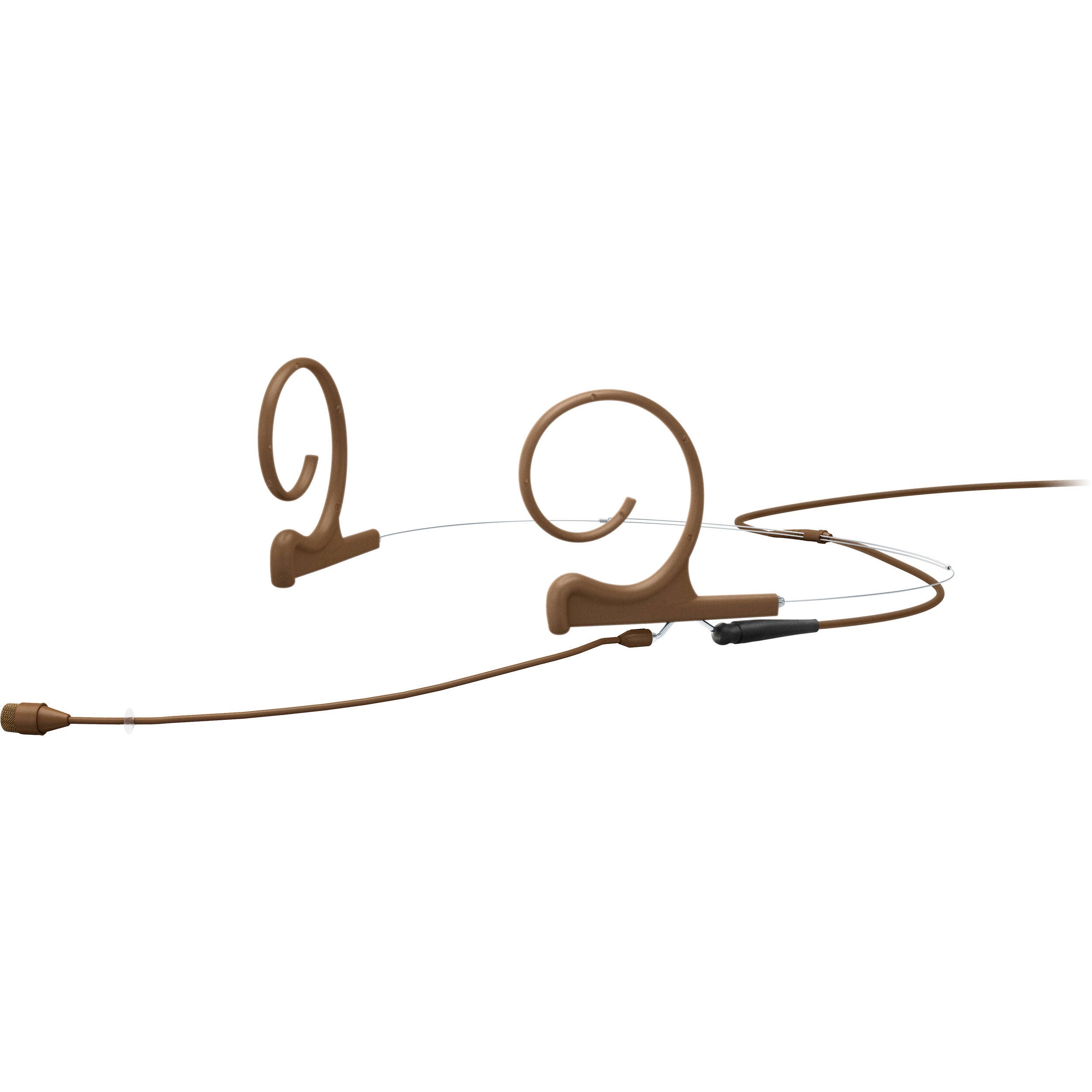 DPA Microphones 4266 CORE+ Omni Flex Headset Microphone with 90mm Boom and 3-Pin LEMO Adapter (Brown)