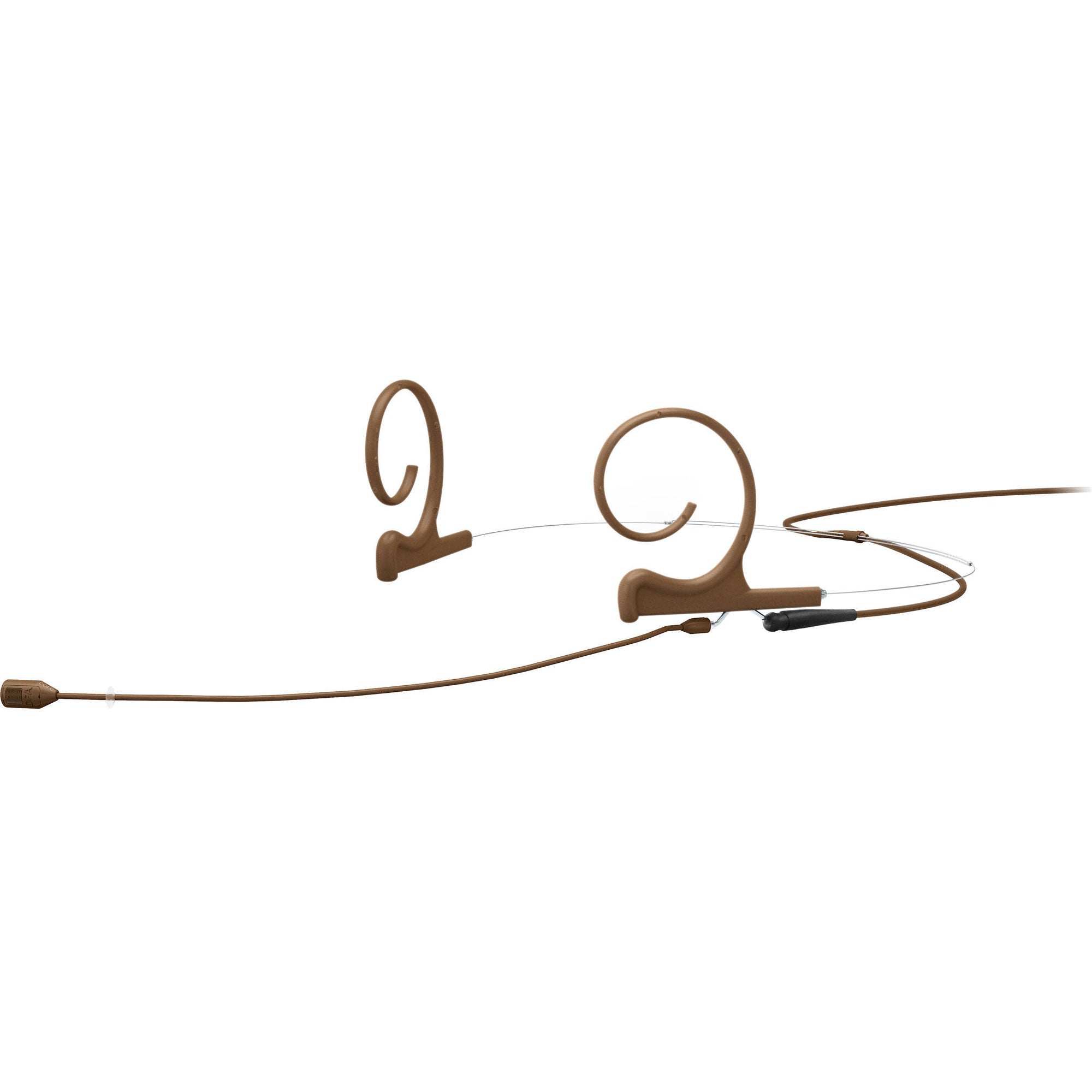 DPA 4288 CORE+ Cardioid Flex Headset Microphone with 120mm Boom and Locking 3.5mm Adapter (Brown)