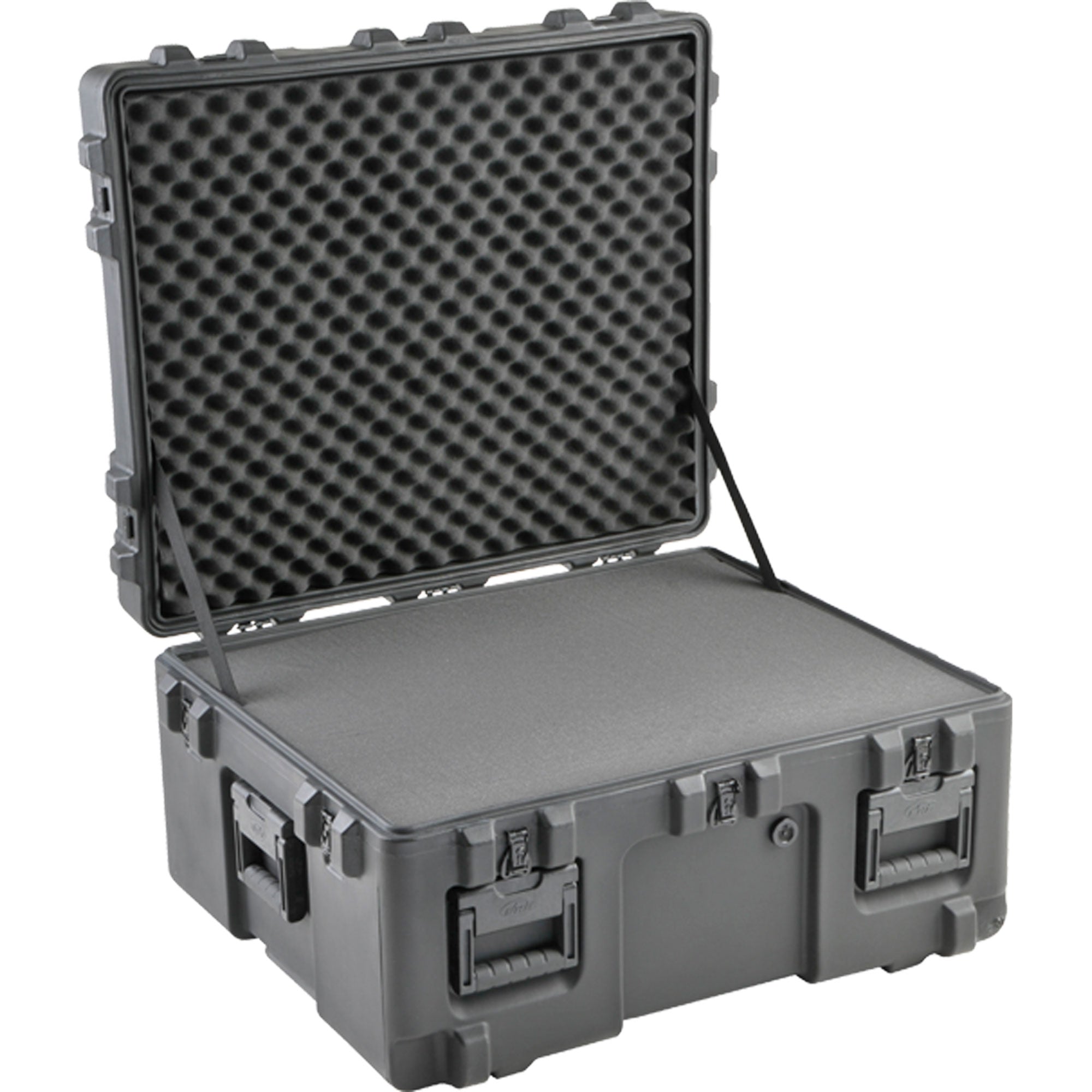 SKB 3R3025-15B-CW Roto-Molded Mil-Standard Waterproof Utility Case with Wheels (Cubed Foam)