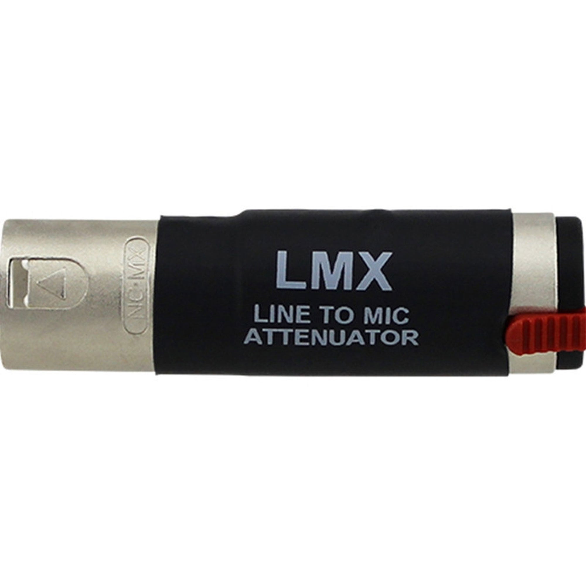 RapcoHorizon Pro Co LMX In-Line Male XLR Mic to Female 1/4" TRS Line Level Adapter