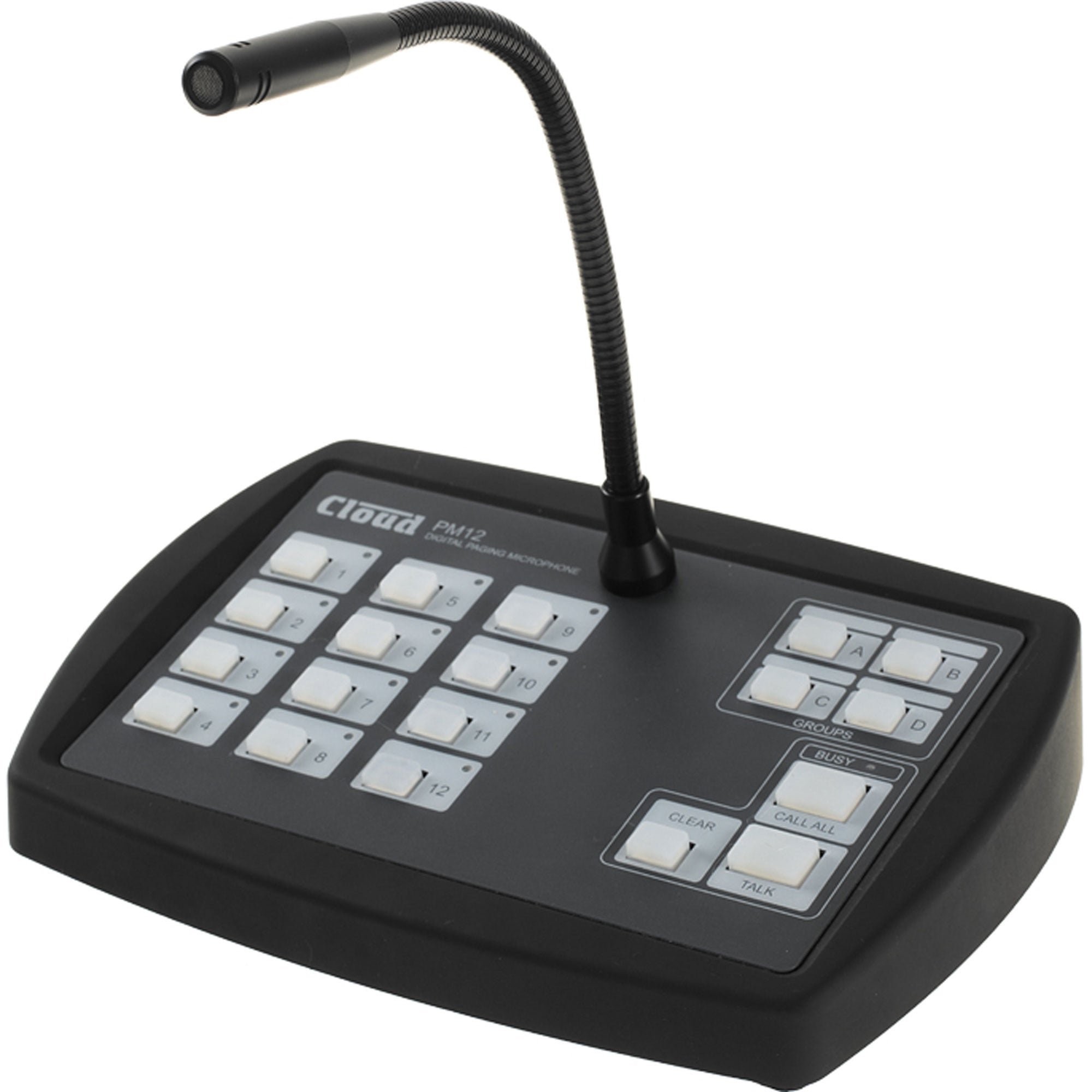 Cloud PM12 Paging Microphone