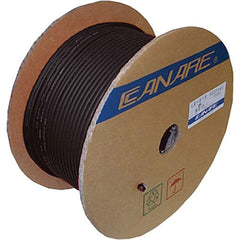Canare LV-61S 75 Ohm Coaxial Video Cable RG-59 Type (Black, 500'/153m) Image 1