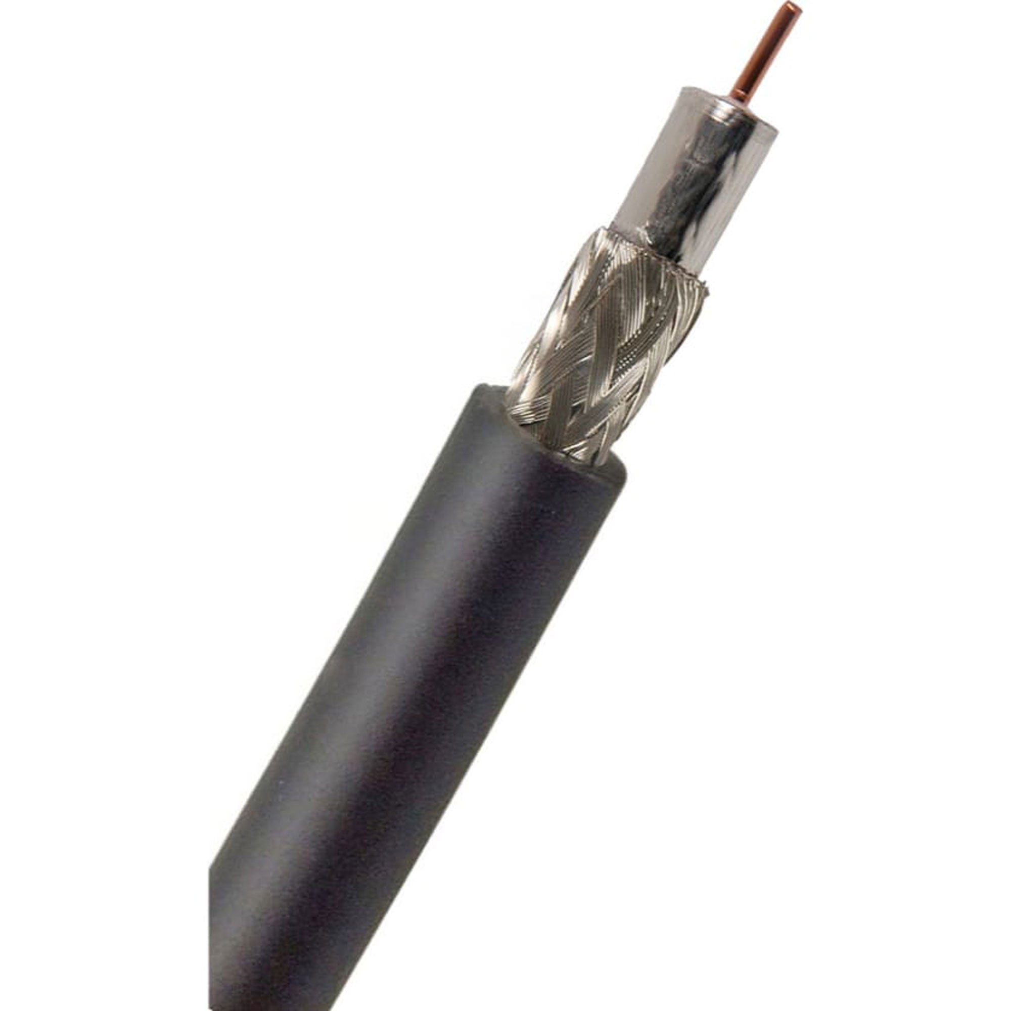 Canare L-5CFB 75 Ohm 3G-SDI / HD-SDI Digital Video Coaxial Cable RG-6 Type (Black, By the Foot)