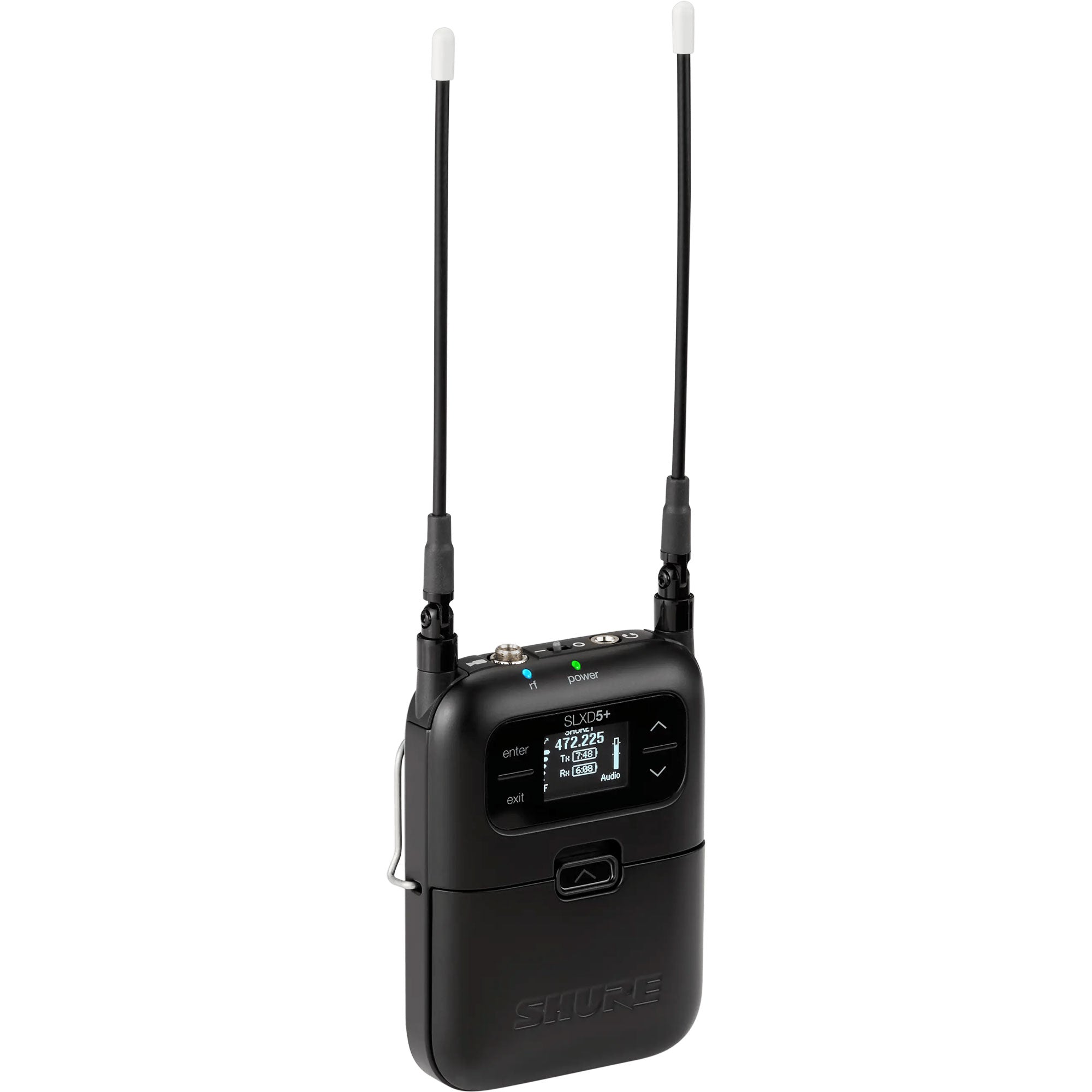 Shure SLXD5+ Digital Camera-Mount Wireless Receiver (G57: 470-608 MHz)