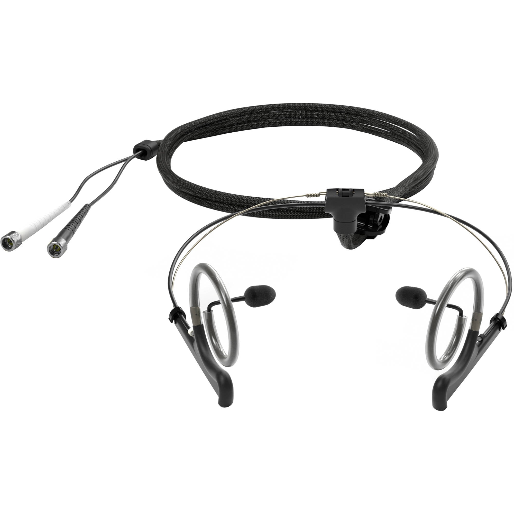 DPA 4560 CORE+ Binaural Headset Microphone with MicroLock Connectors (Black)