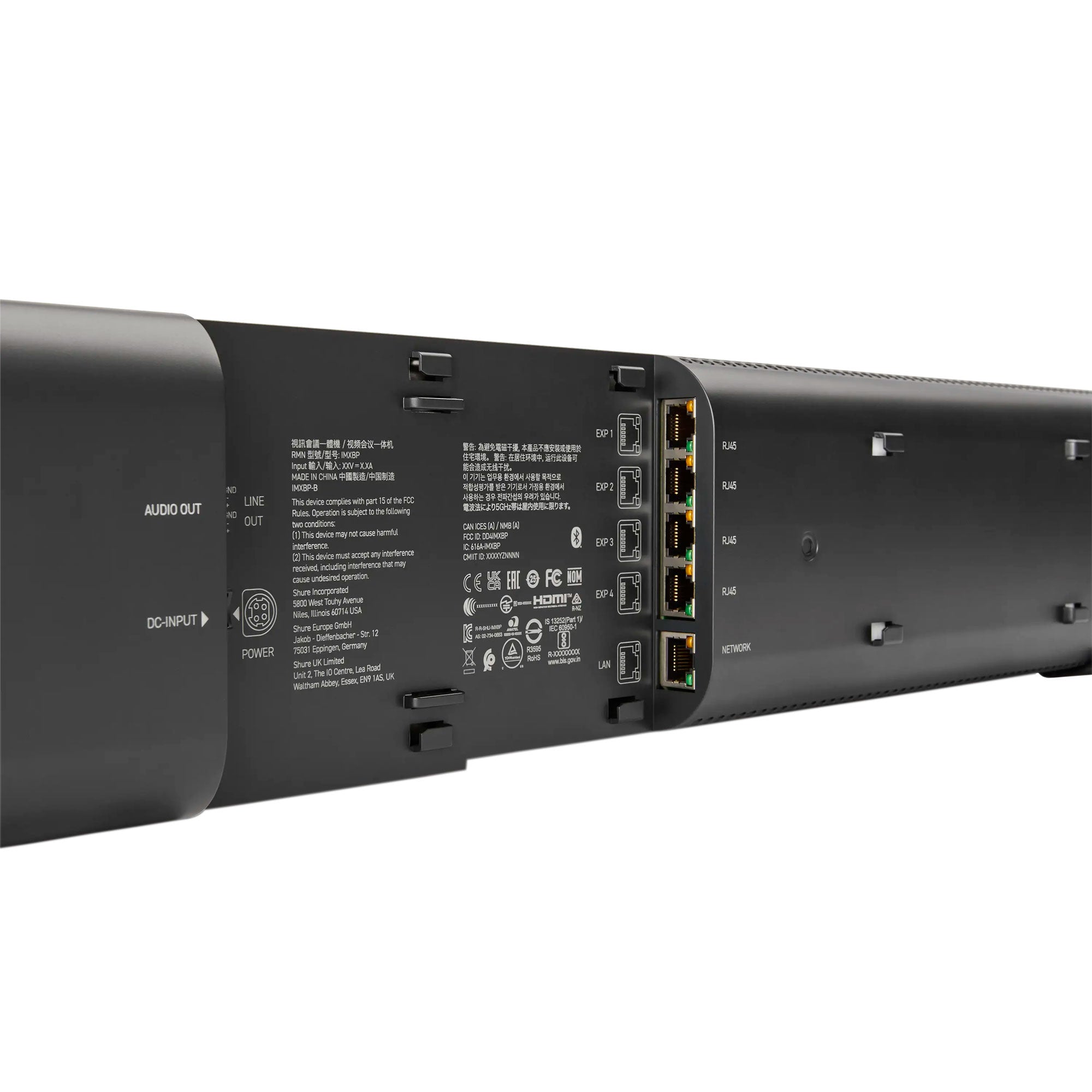 Shure IMXBPK-B IntelliMix Bar Pro Kit (Black)