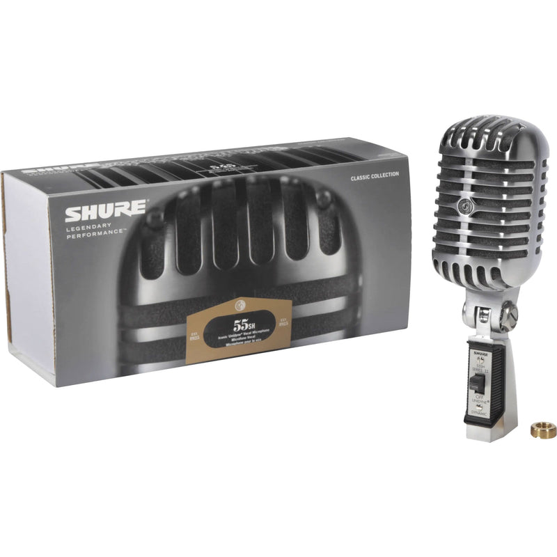 Shure 55SH Series II Iconic Unidyne Vocal Microphone with FREE 20' XLR Cable