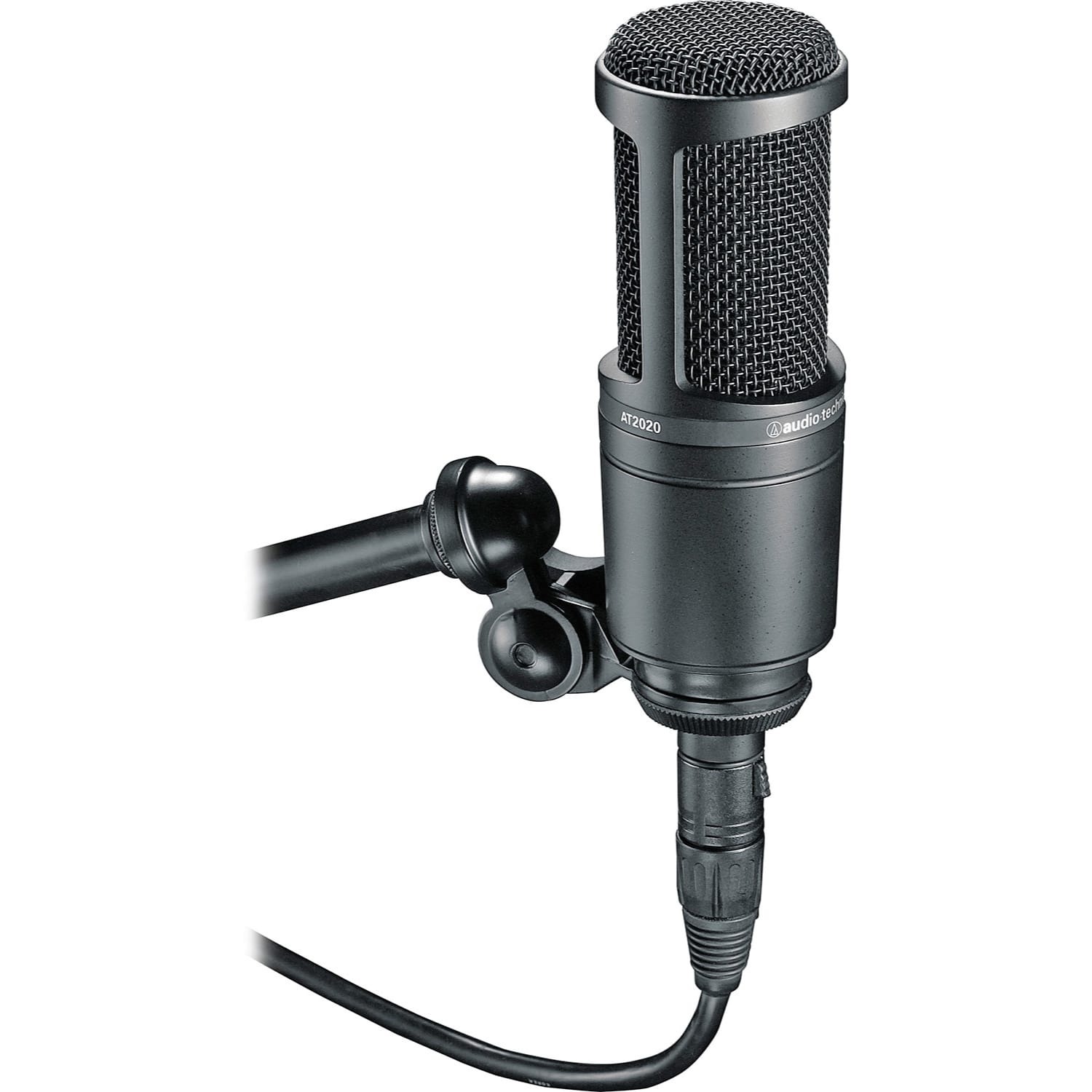 Audio-Technica AT2020 Cardioid Condenser Microphone with FREE 20' XLR Cable