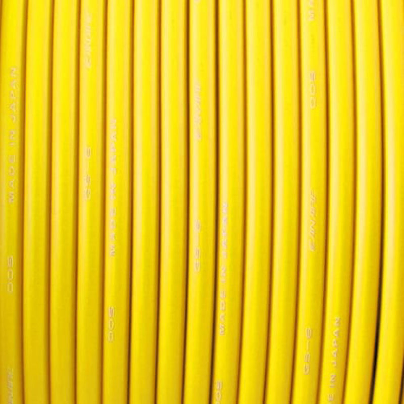 Canare GS-6 OFC Guitar, Keyboard and Instrument Cable (Yellow, 328'/100m)