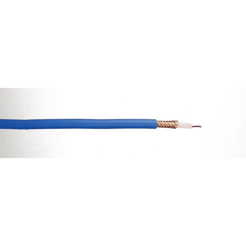 Canare LV-61S 75 Ohm Coaxial Video Cable RG-59 Type (Blue, By the Foot)