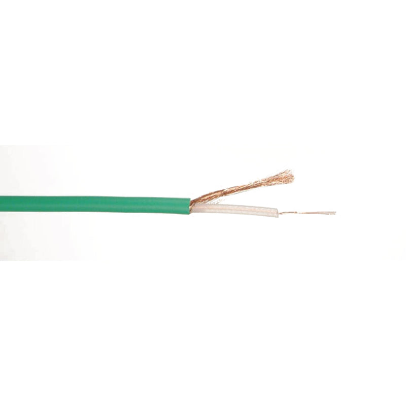 Canare LV-61S 75 Ohm Coaxial Video Cable RG-59 Type (Green, By the Foot)