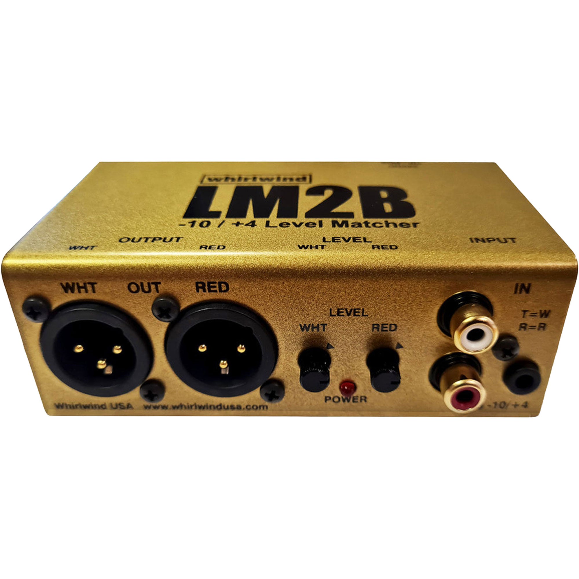 Whirlwind LM2B 2-Channel Unbalanced to Balanced Converter