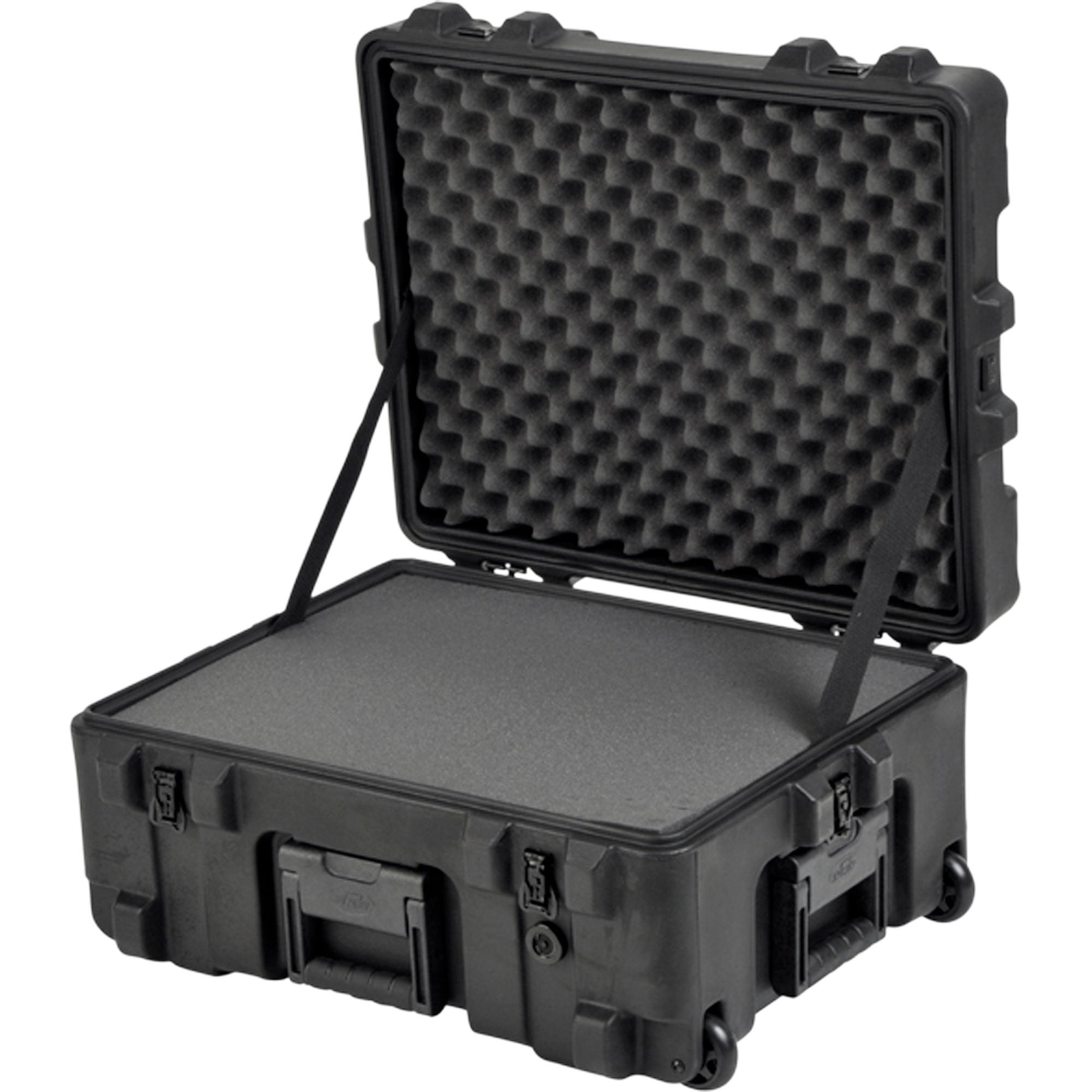SKB 3R2217-10B-CW Roto-Molded Mil-Standard Waterproof Utility Case with Wheels (Cubed Foam)