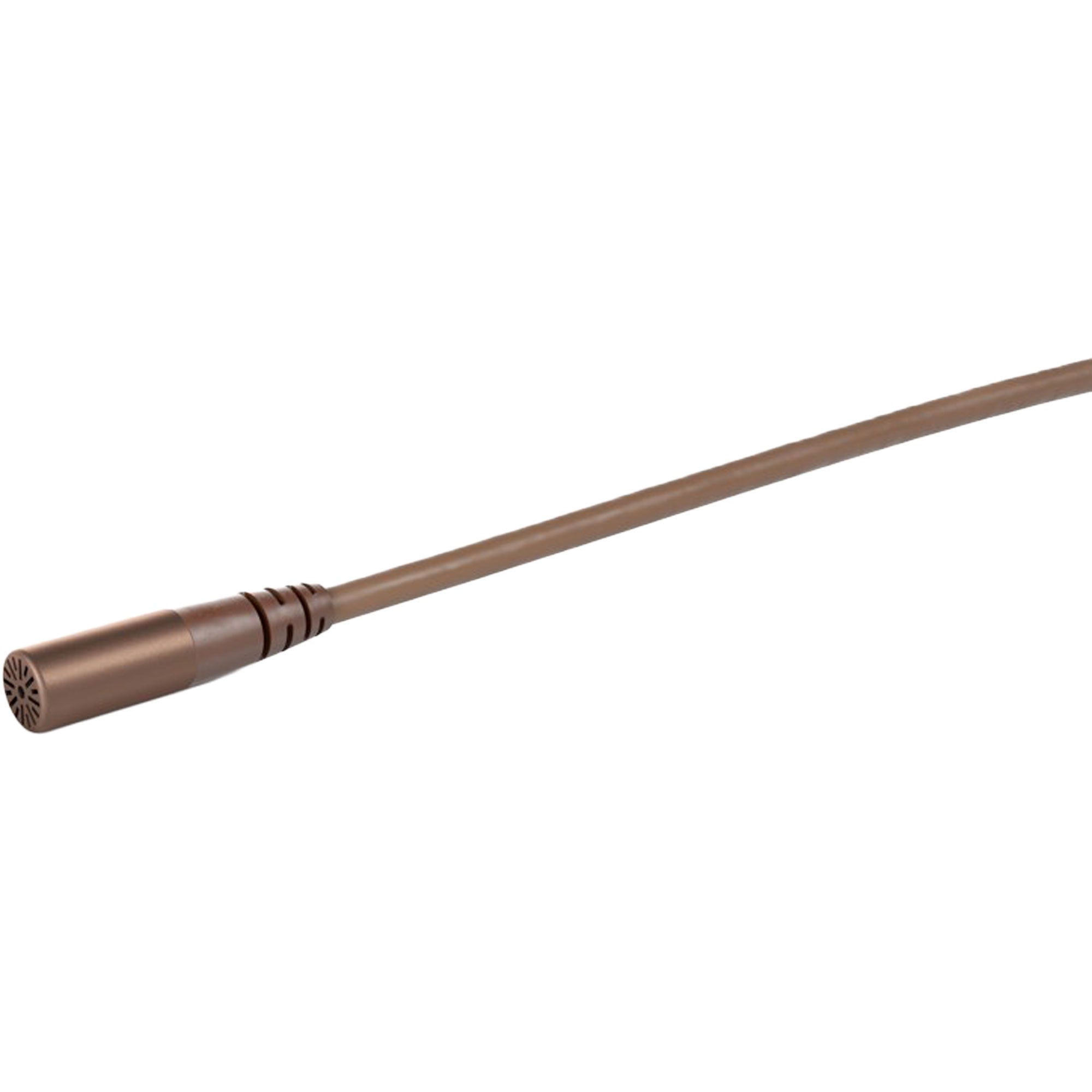 DPA 6061 CORE Subminiature Loud SPL Omni Lavalier Microphone with Locking 3.5mm Adapter (Brown)