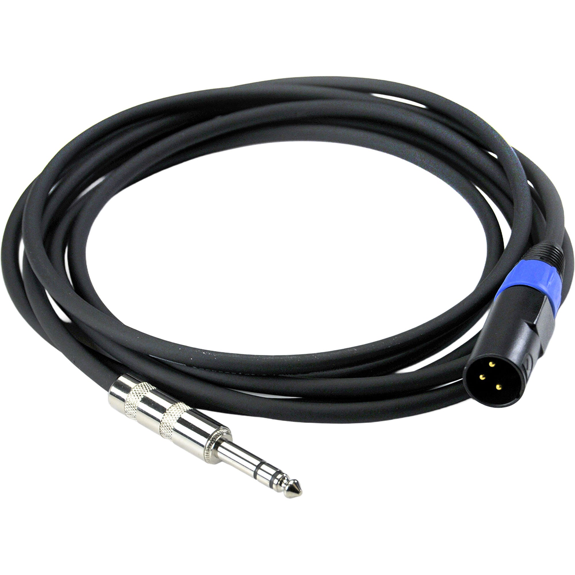 Whirlwind STM03 1/4" TRS Male to XLRM Cable (3')