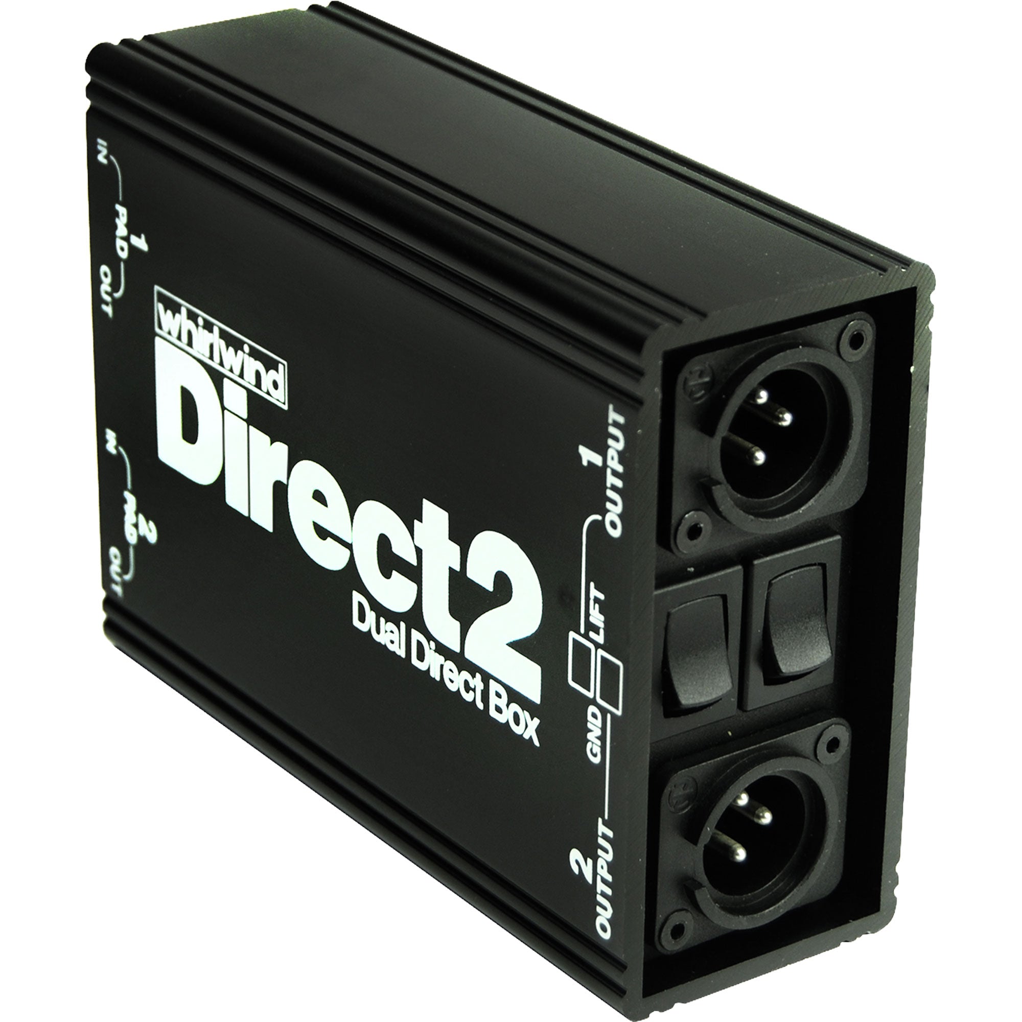 Whirlwind Direct2 Passive Direct Box with Whirlwind TRHL-M Transformer