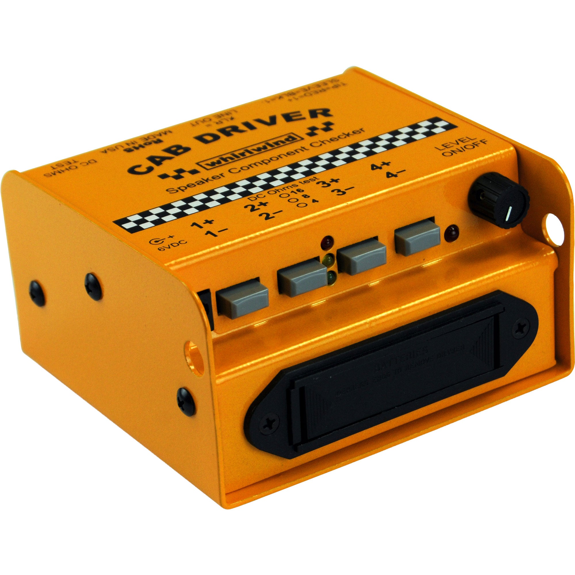 Whirlwind Cab Driver Speaker/Loudspeaker Component Tester