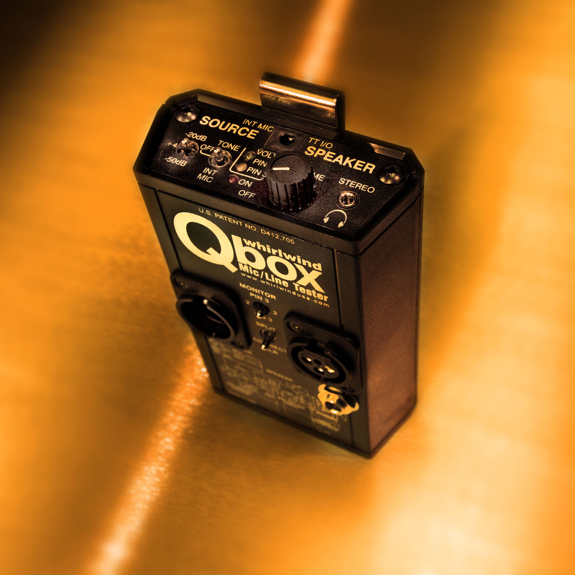 Whirlwind Qbox Audio Line Tester
