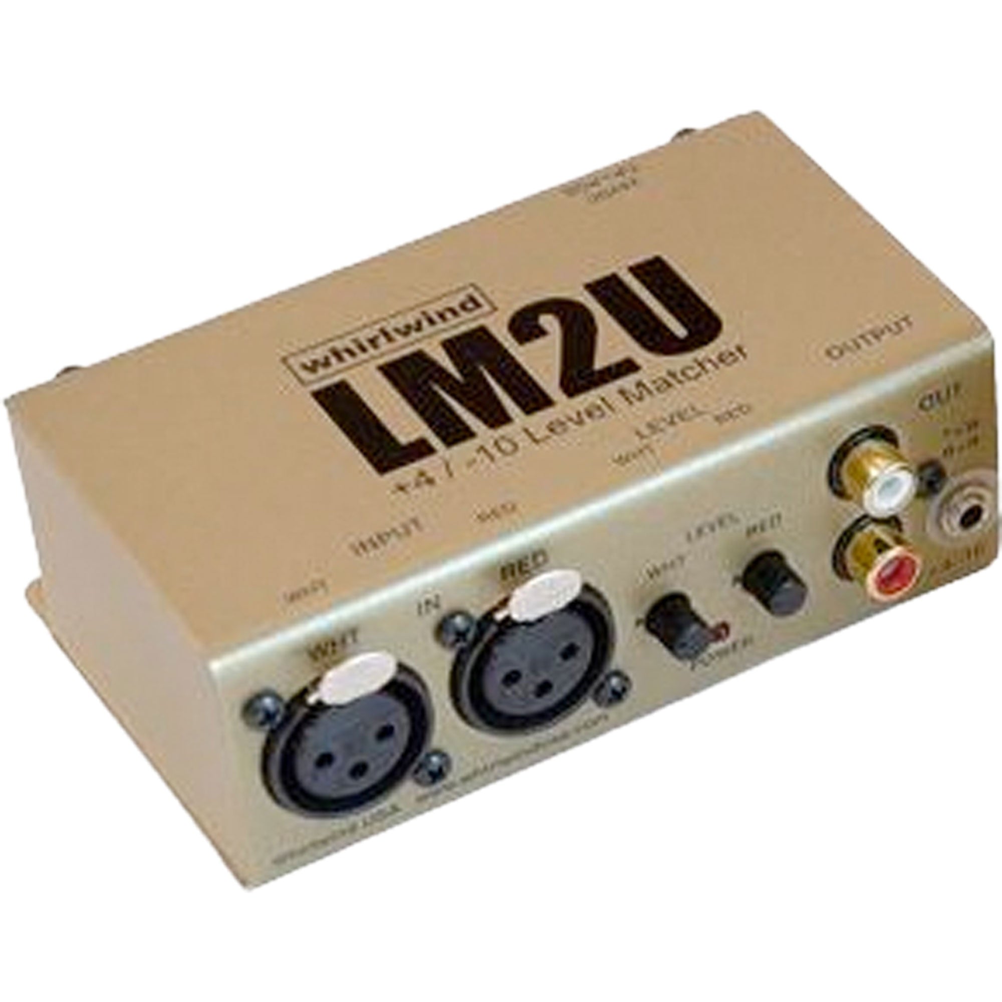 Whirlwind LM2U 2-Channel Balanced to Unbalanced Converter