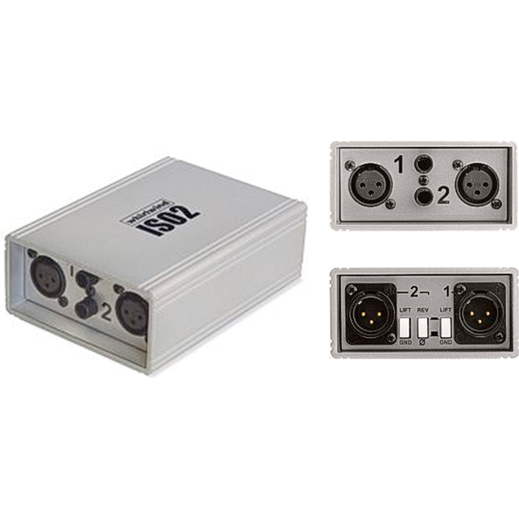Whirlwind ISO-2 Dual Line Level Isolator and Balancer