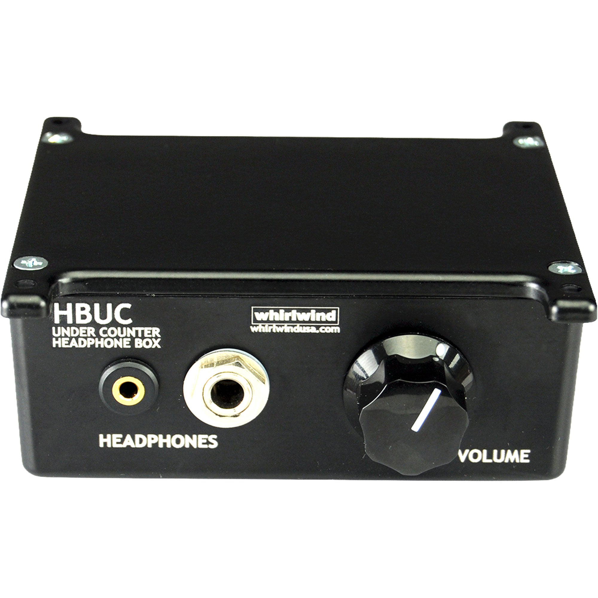 Whirlwind HBUC Under Counter Passive Stereo Headphone Control Box