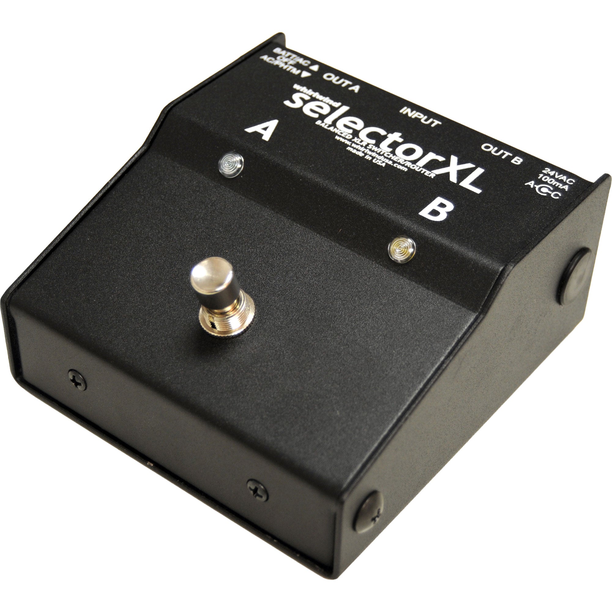 Whirlwind SelectorXL Silent Microphone Switcher