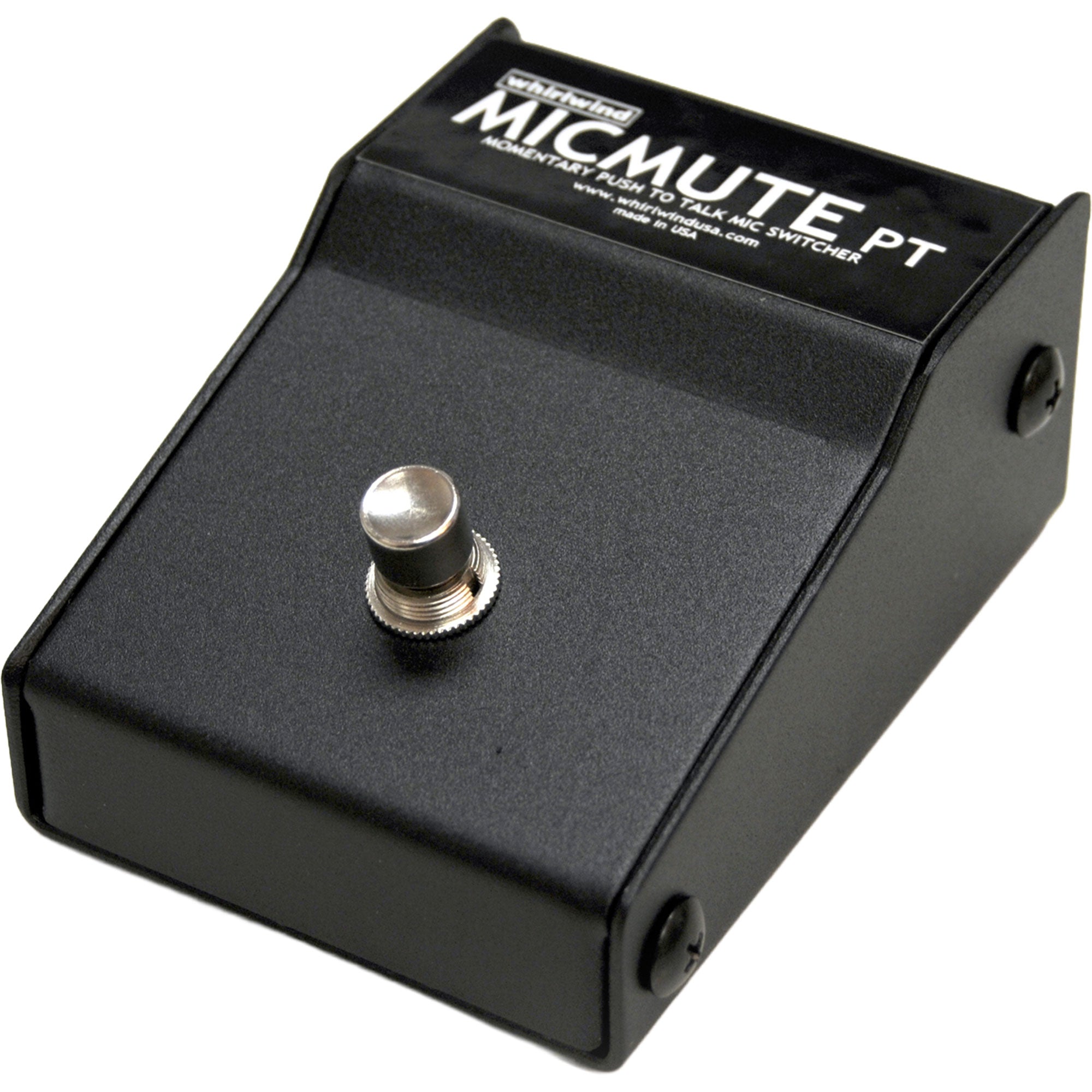 Whirlwind Micmute PT Push-to-Talk Audio Switch (Pedal)