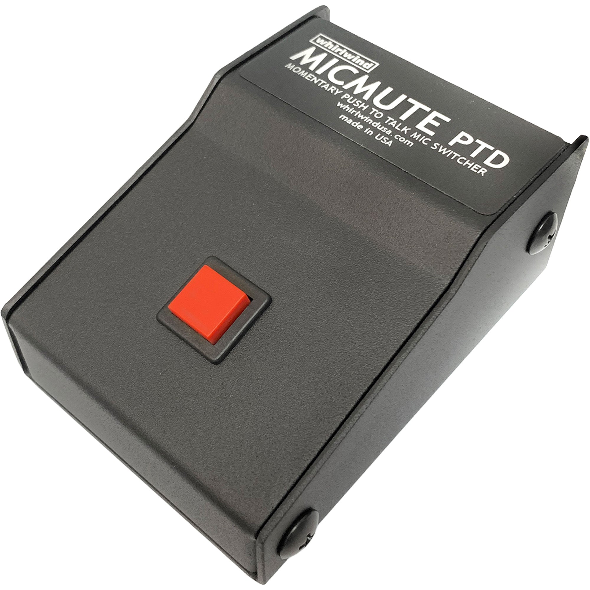 Whirlwind Micmute PTD Push-to-Talk Audio Switch (Desktop)