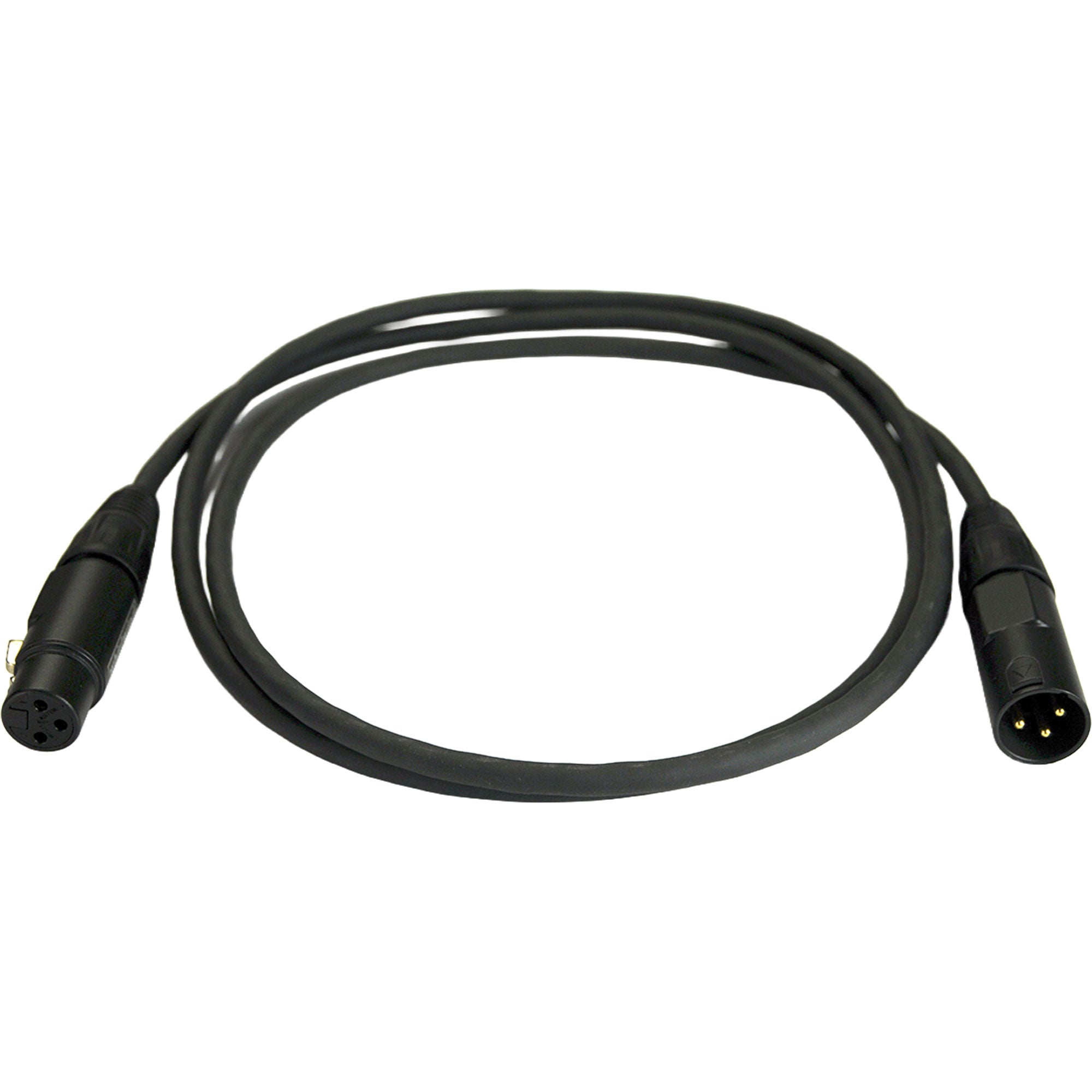 Whirlwind DMX3P25 DMX 3-Pin XLRF to XLRM Gold Contacts Cable (25')
