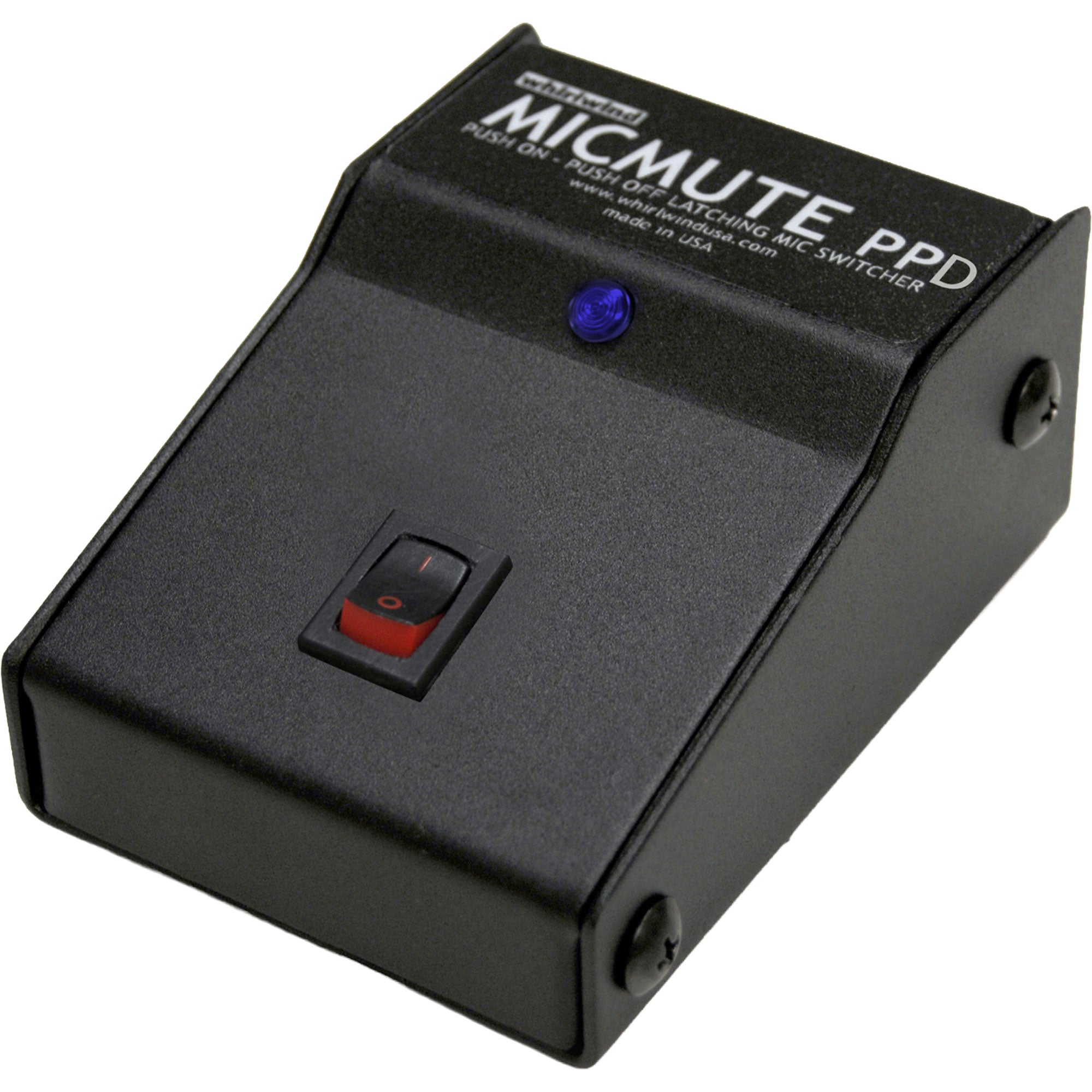 Whirlwind Micmute PPD Push-On/Push-Off Audio Switch (Desktop)