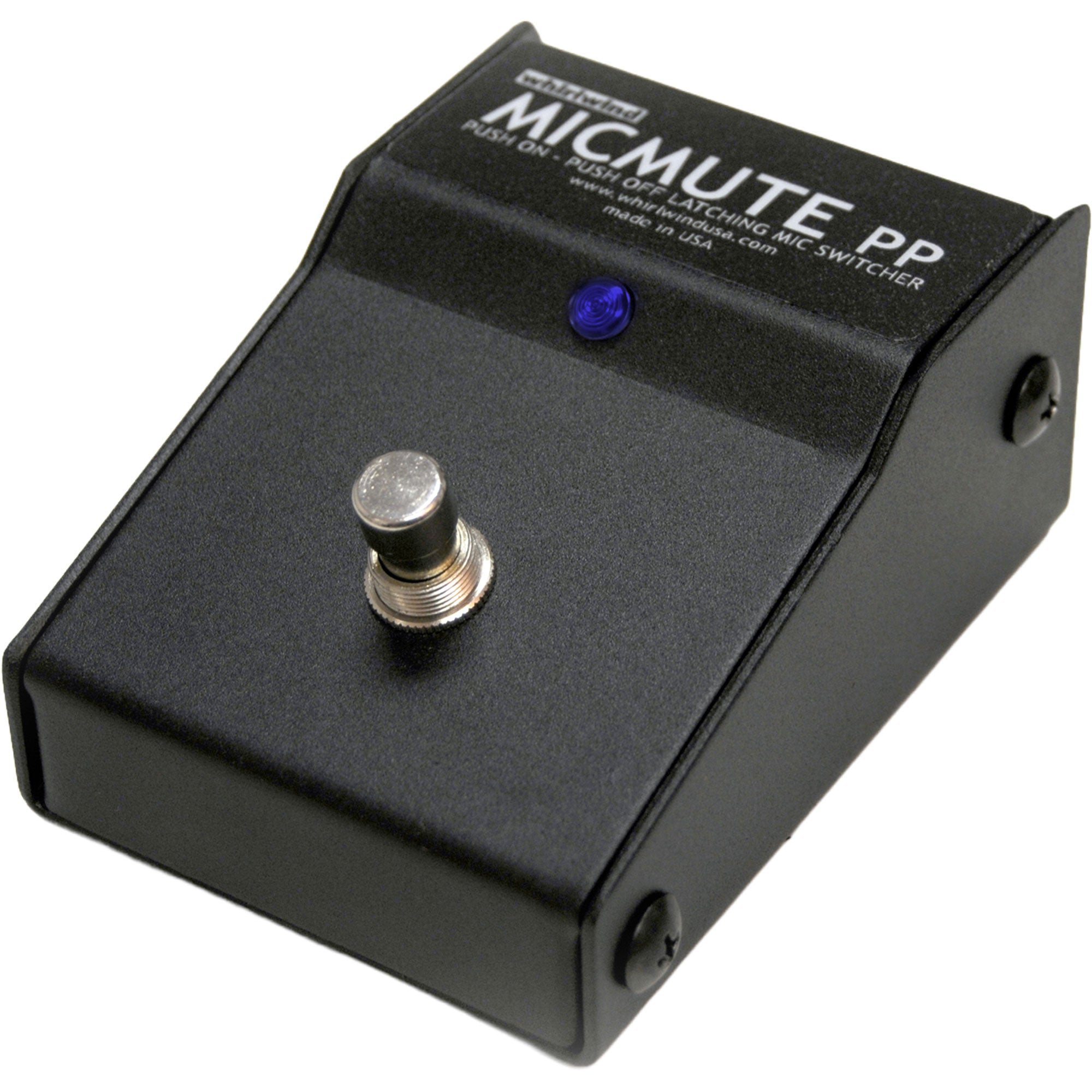 Whirlwind Micmute PP Push-On/Push-Off Audio Switch (Pedal)