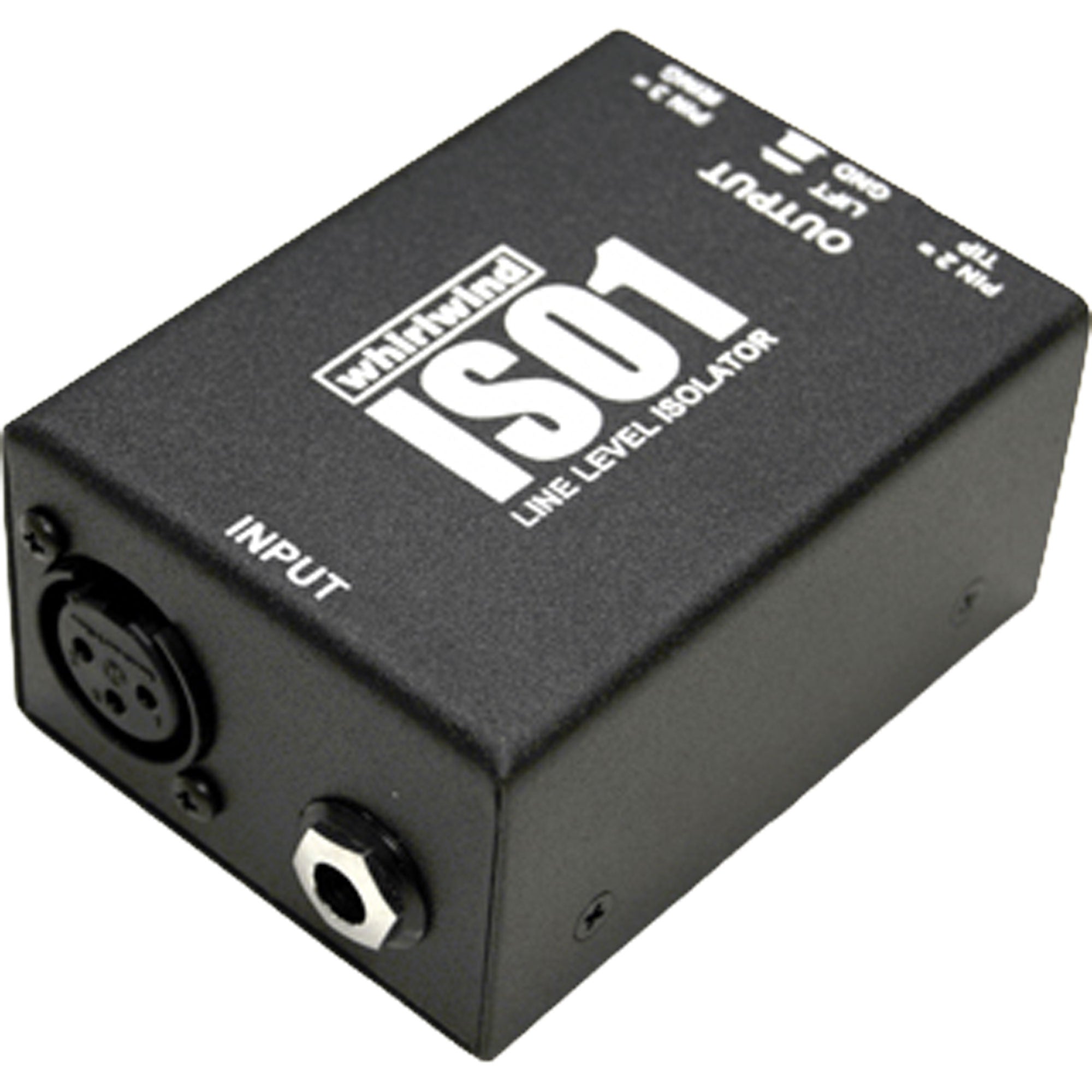 Whirlwind ISO1 Line Level Isolator One Channel Transformer Isolation Box