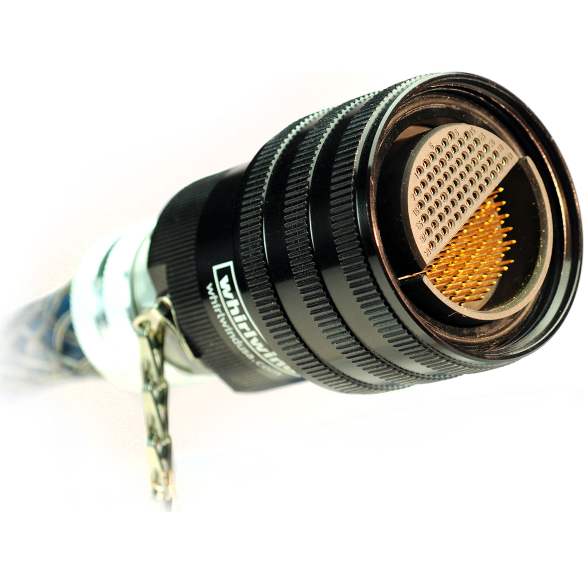 Whirlwind W4IRP Multipin Connector MASS 176 Pin Inline, Crimp Type Pin/Socket