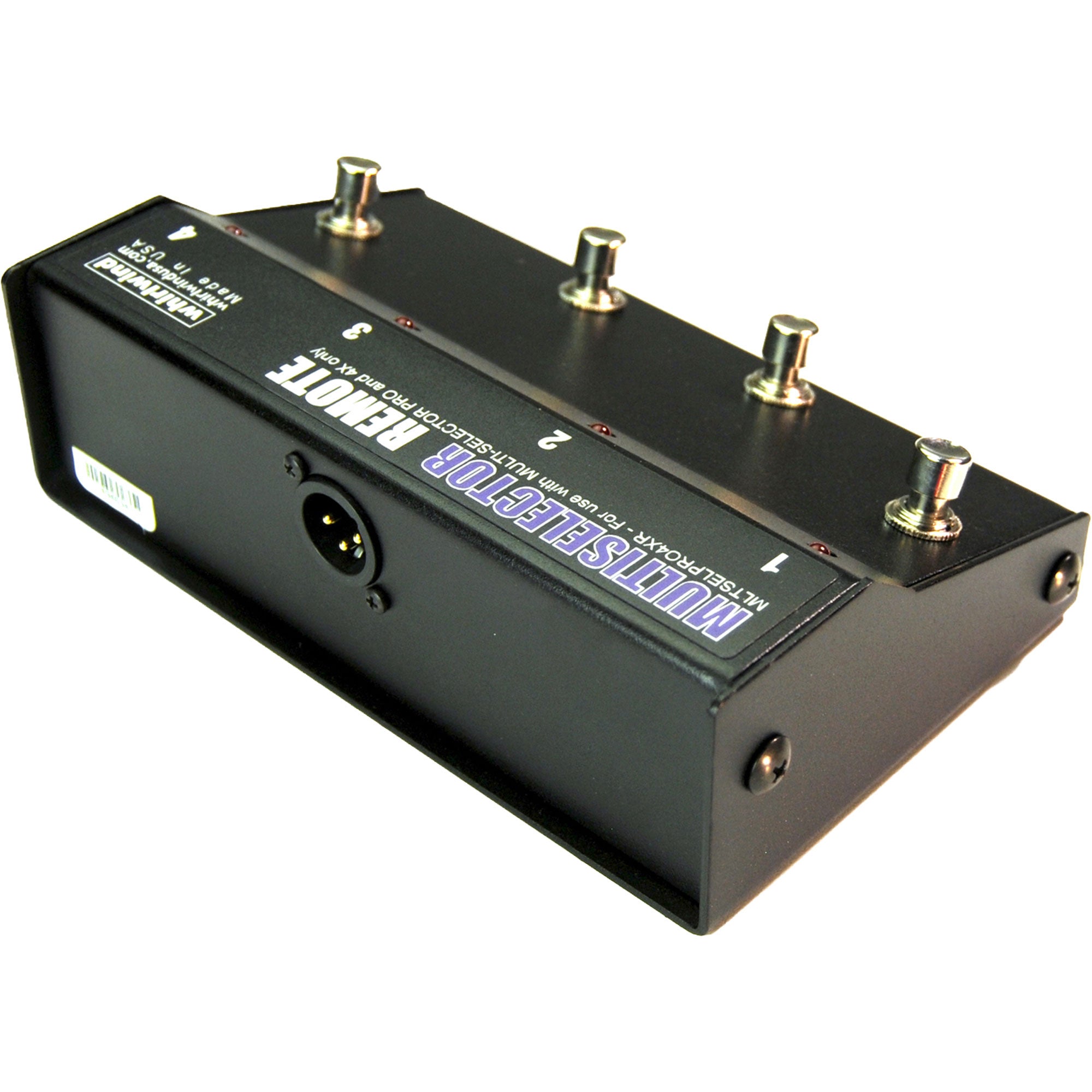 Whirlwind MultiSelector PRO & 4X Remote Footswitch for MultiSelector Pro/4X
