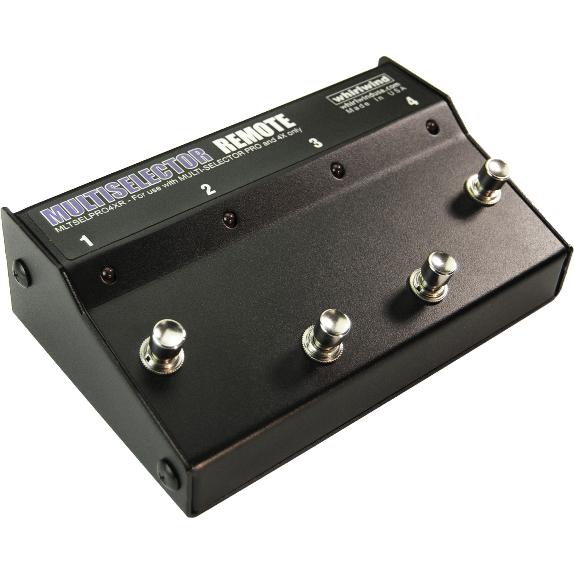 Whirlwind MultiSelector PRO & 4X Remote Footswitch for MultiSelector Pro/4X
