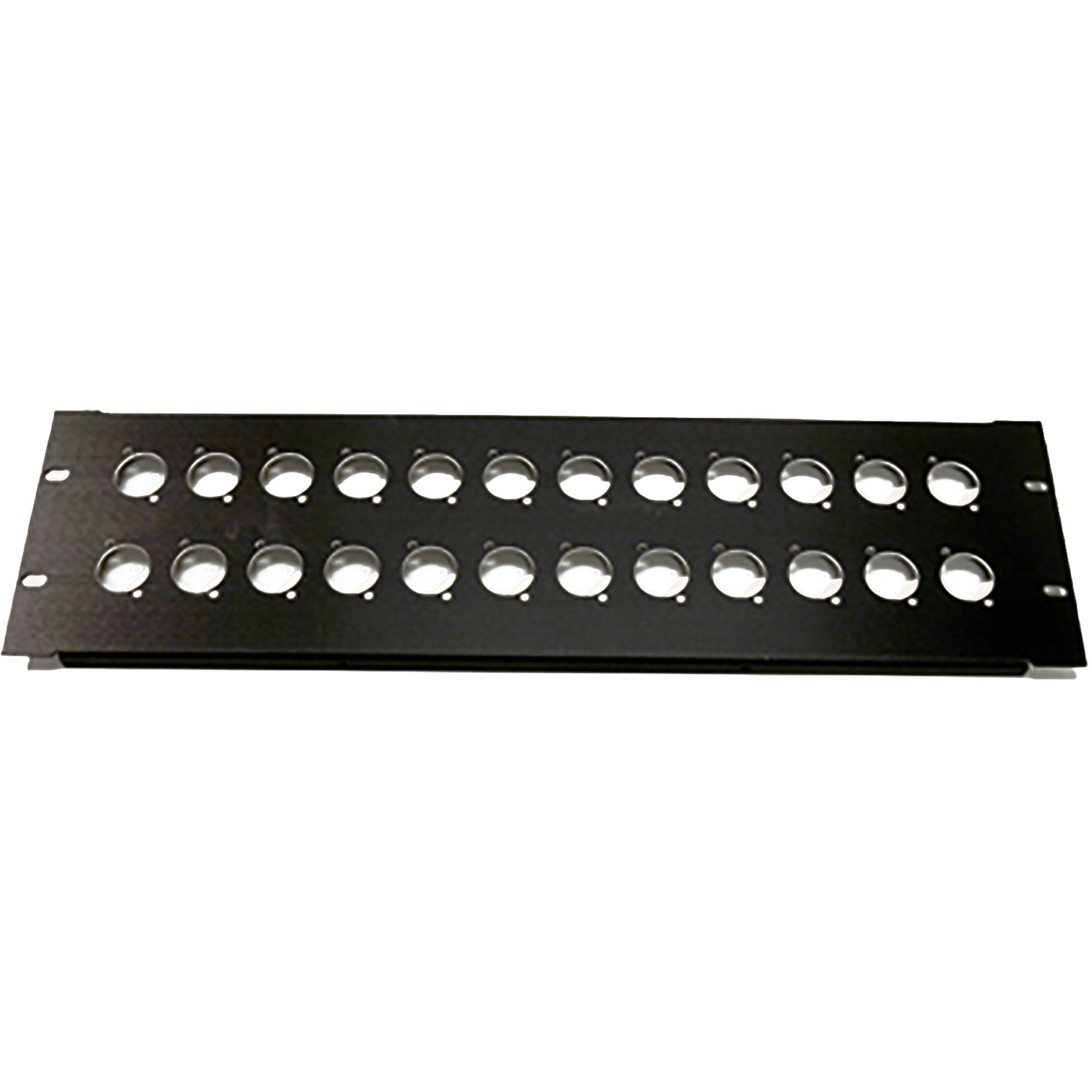 Whirlwind PR-3 3U Rack Panel Punched for 24 XLRs