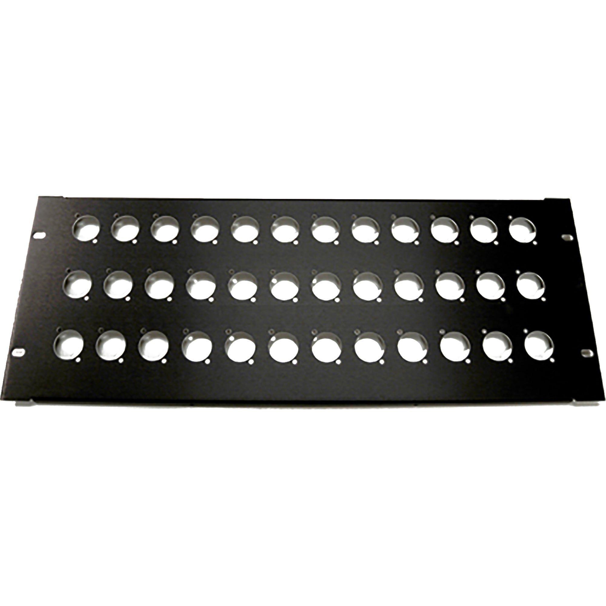 Whirlwind PR-4 4U Rack Panel Punched for 36 XLRs
